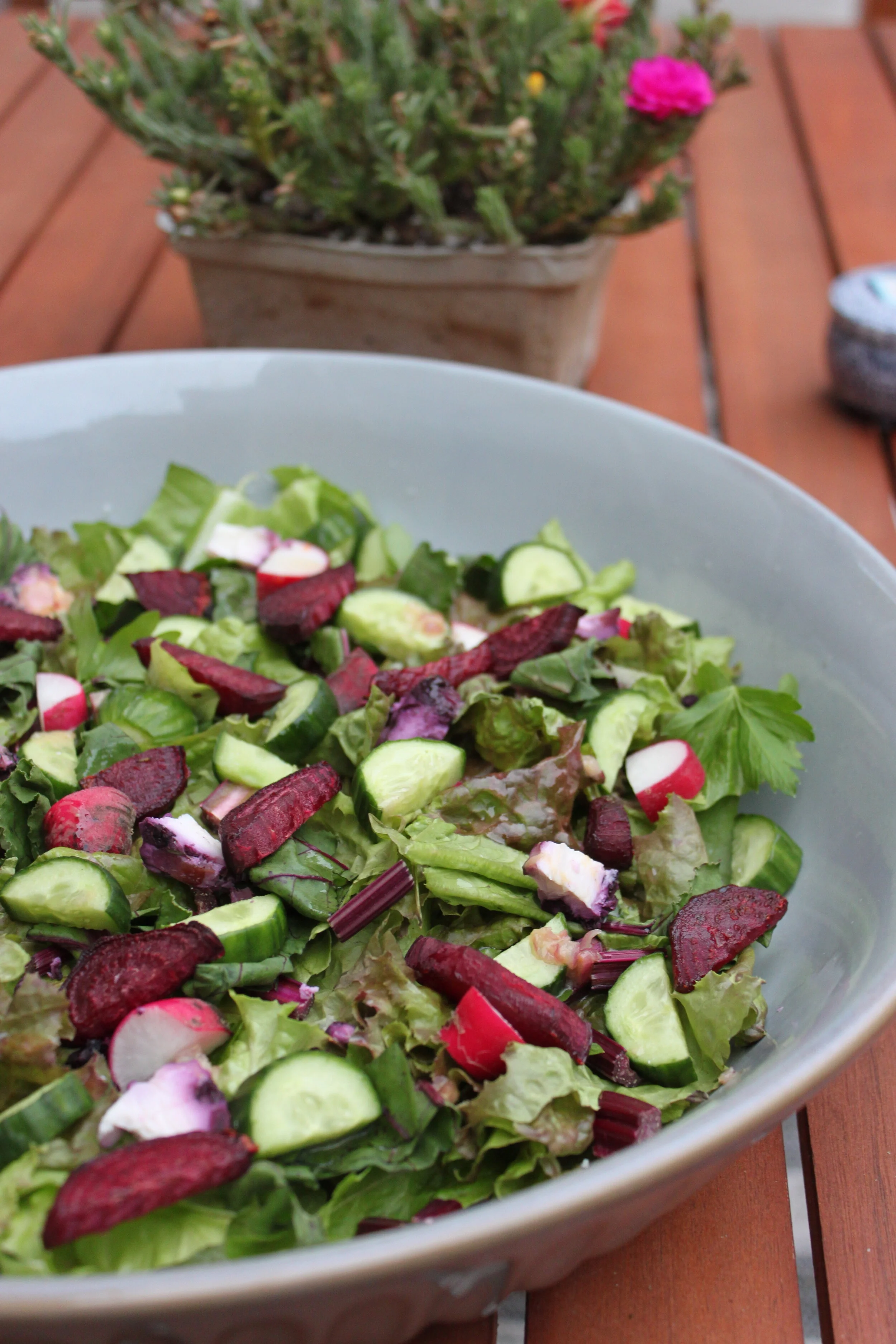 Roasted Beet &amp; Radish Salad