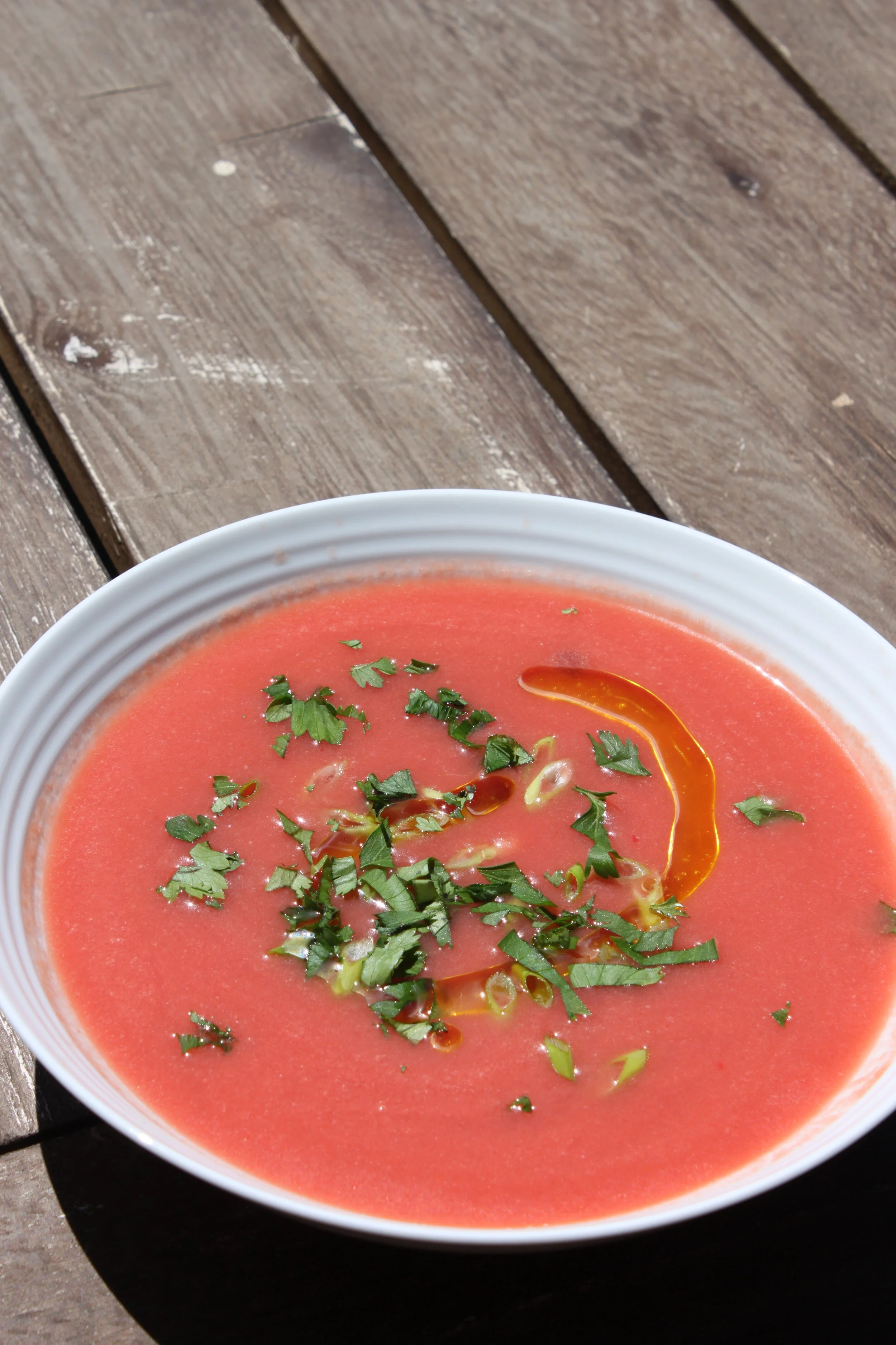 Zesty Summer Gazpacho