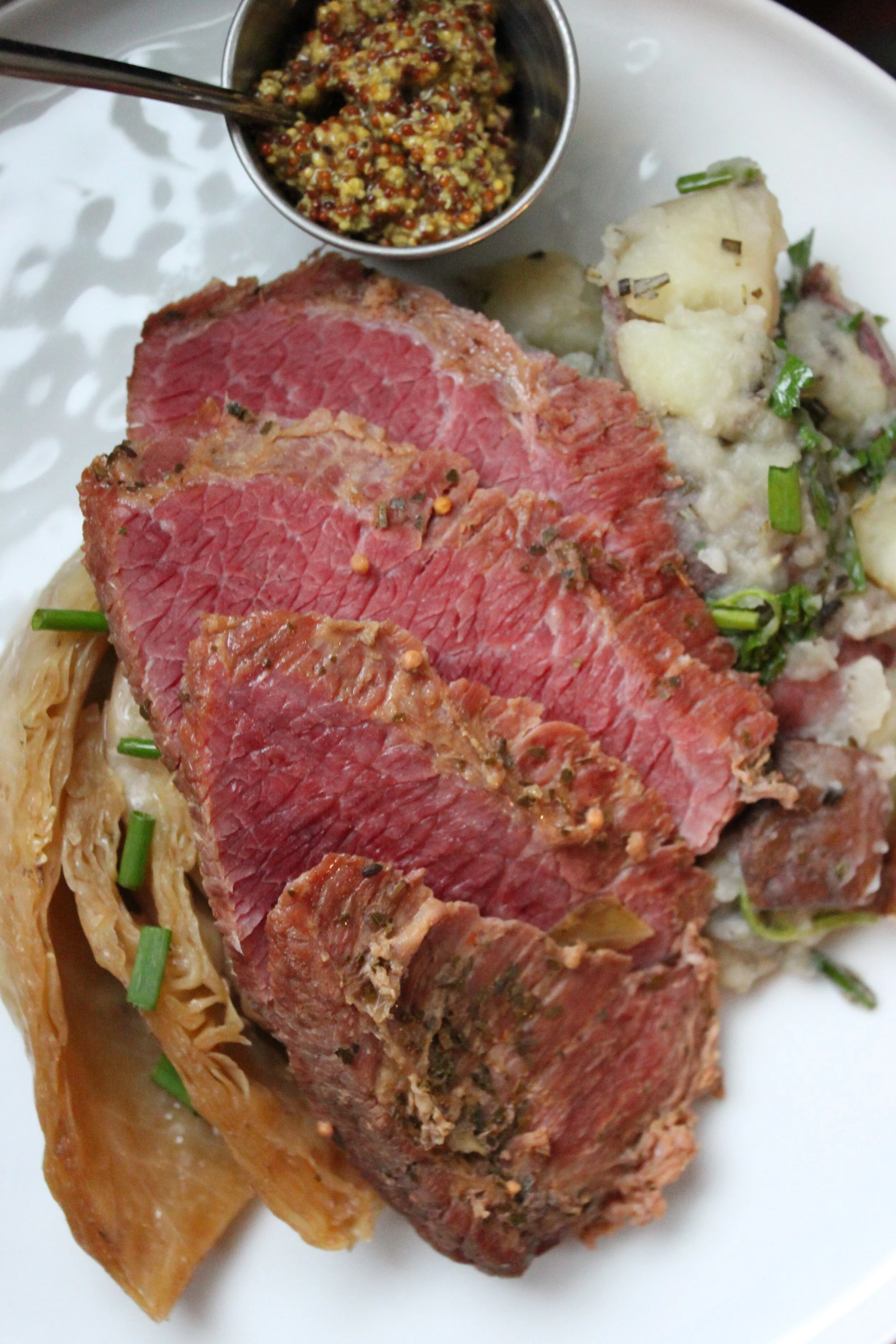 Herby Smashed Potatoes