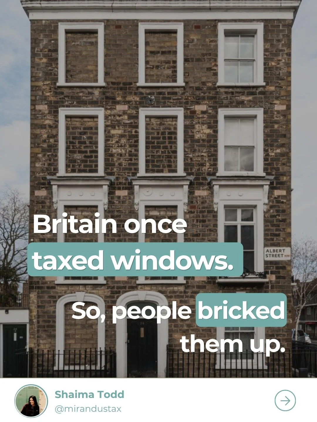 Britain once created a tax that encouraged people to brick up their own windows. 🤯

Today, there are business owners redesigning their ambitions around the VAT threshold.

VAT can affect your prices, margins, customers and administration, so it shou