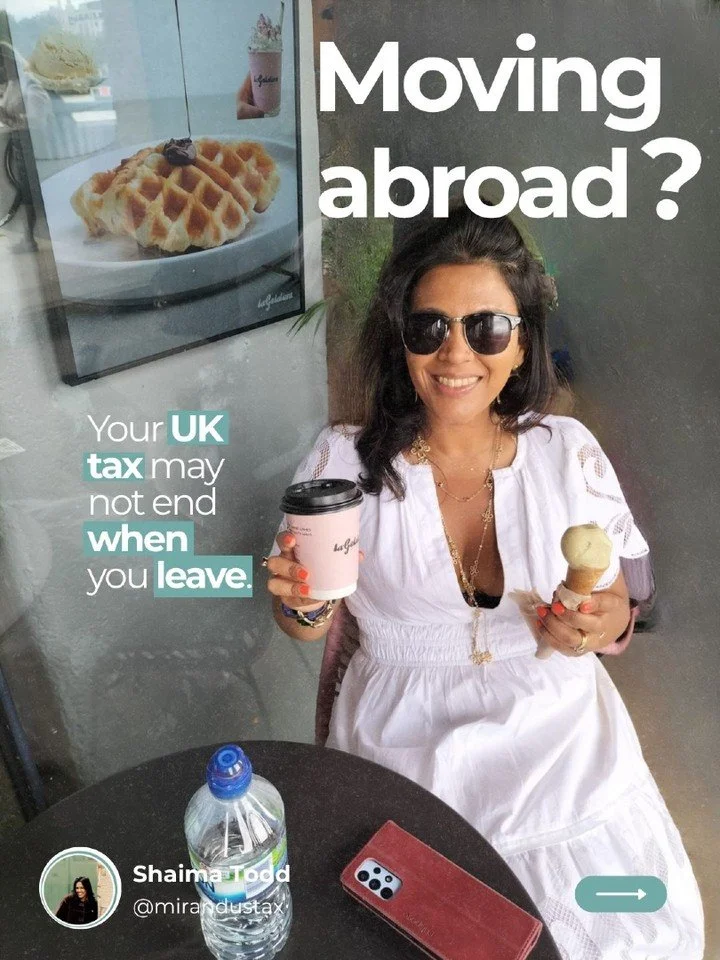 Moving country is already enough admin without guessing your tax residence too. ✈️ 

Your flight date and your UK tax position are not necessarily the same thing, and split-year treatment only applies when the conditions are met. 

Moving to or from 