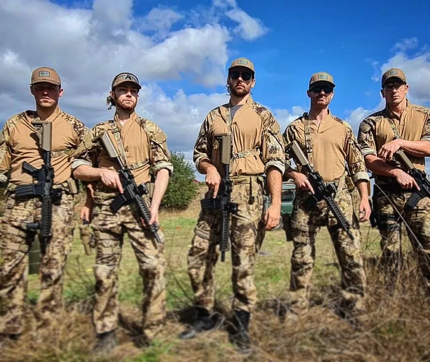 Strong group of lads on the team for the last couple of days @thebritishstuntregister firearms course. Great instructors, training and people!