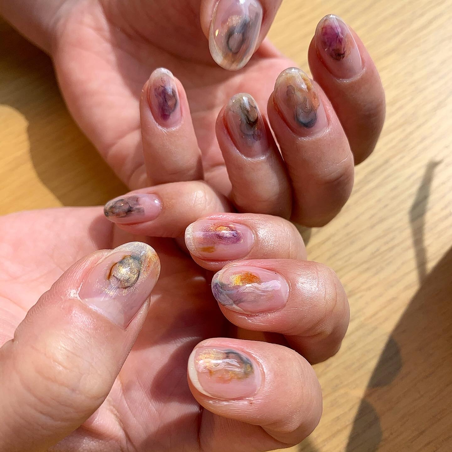 クリアネイルデザイン