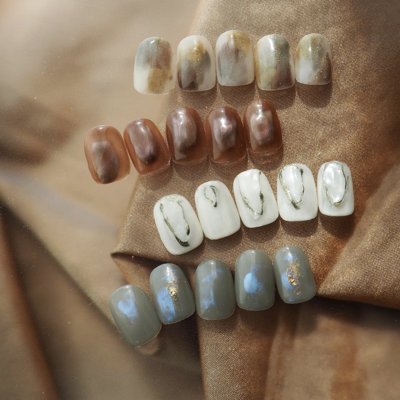 ワンカラーネイルデザイン