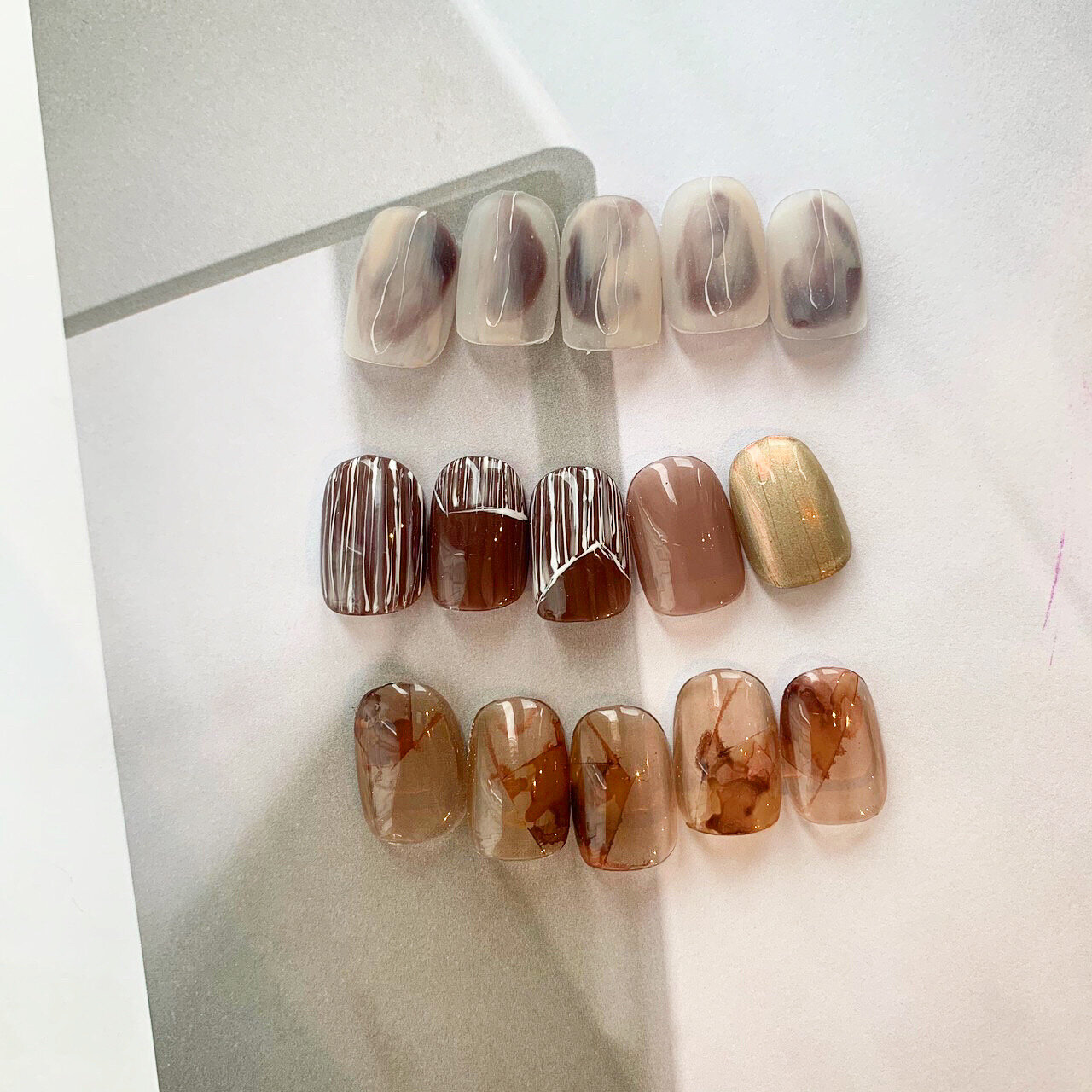 10月新作デザインネイルチップ