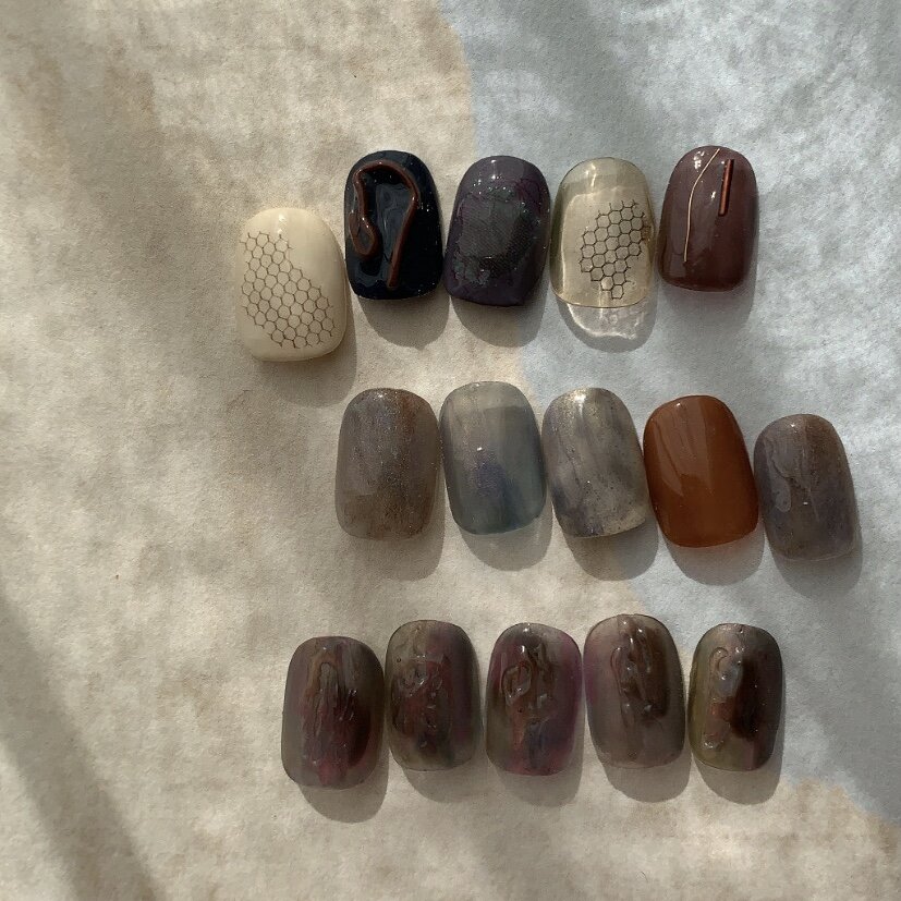 新作ネイルデザイン