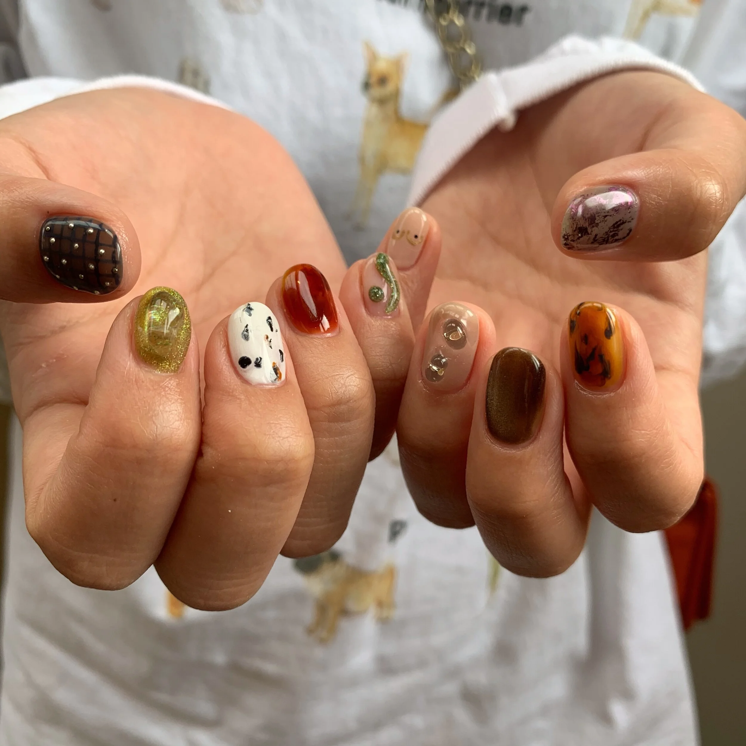 カラフルカラーネイル