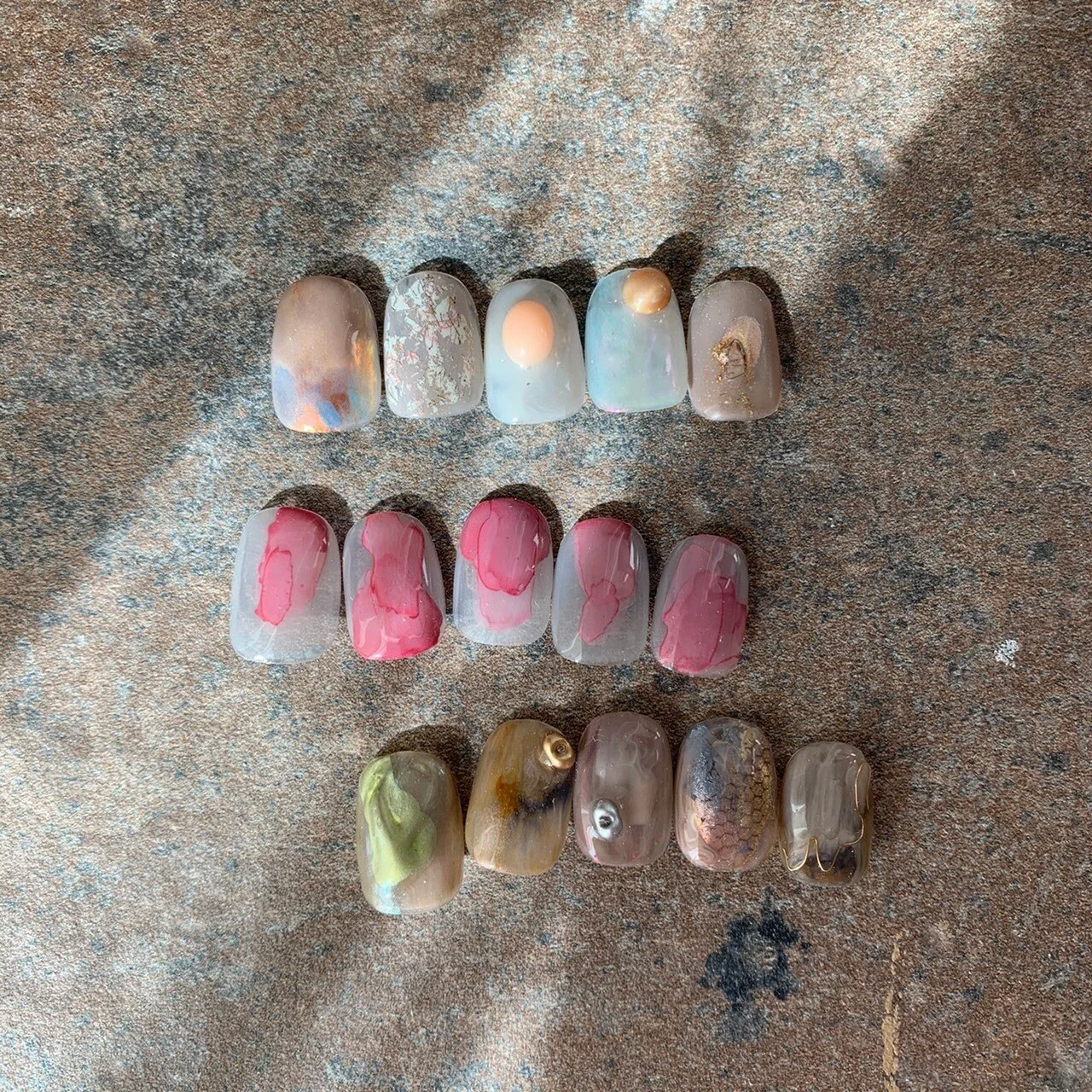 新作デザインネイルチップ