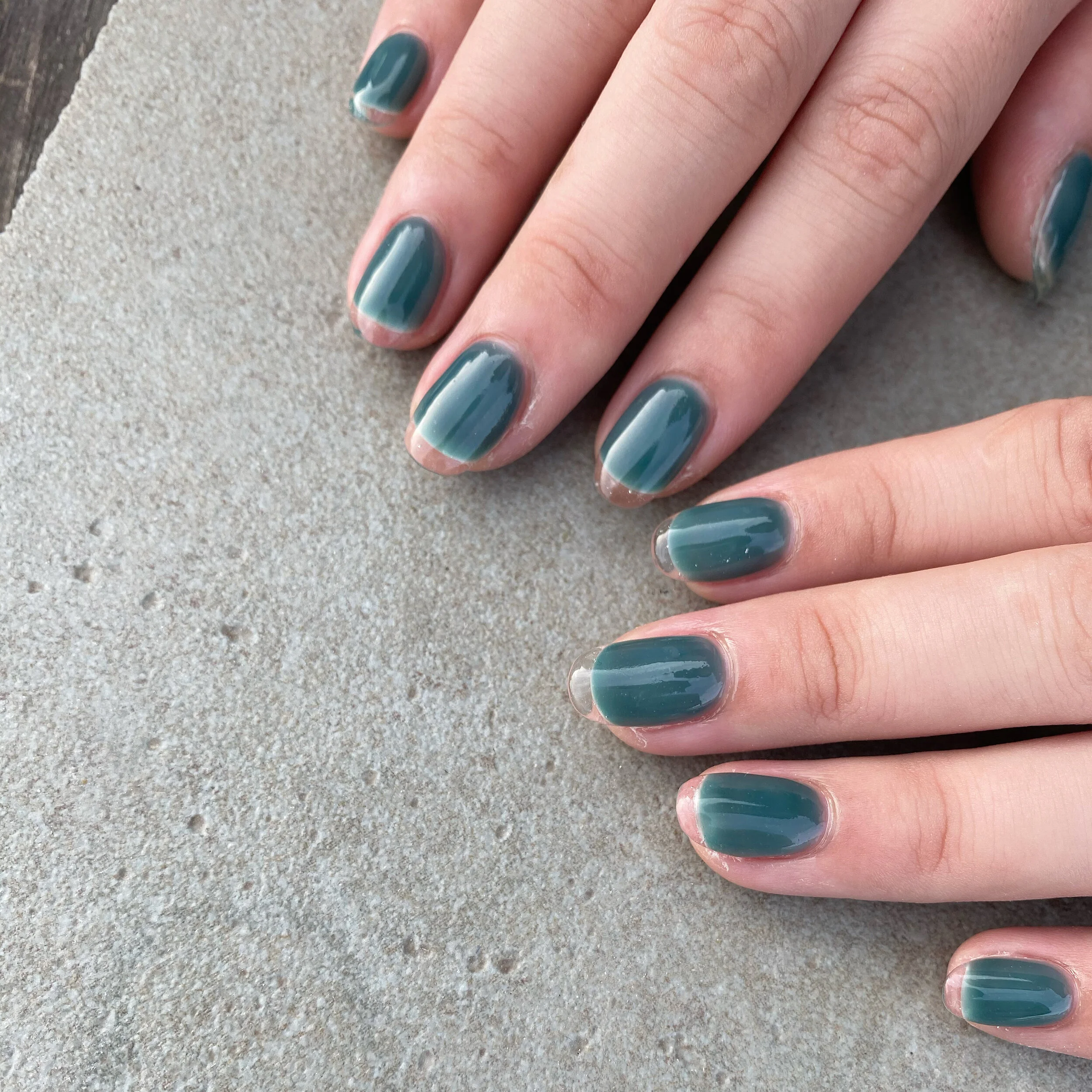 クリアフレンチネイル