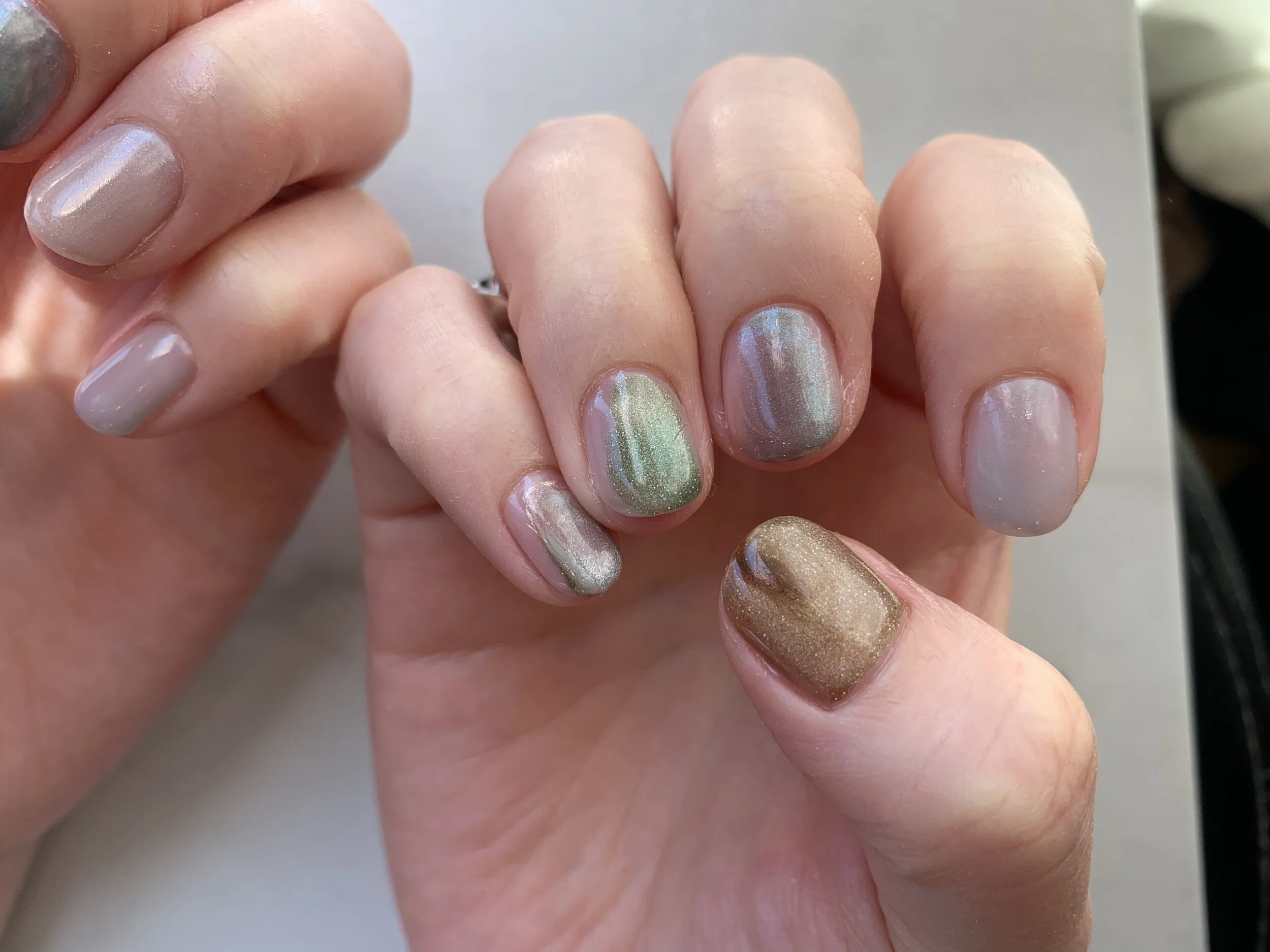 カラーマグネットネイル