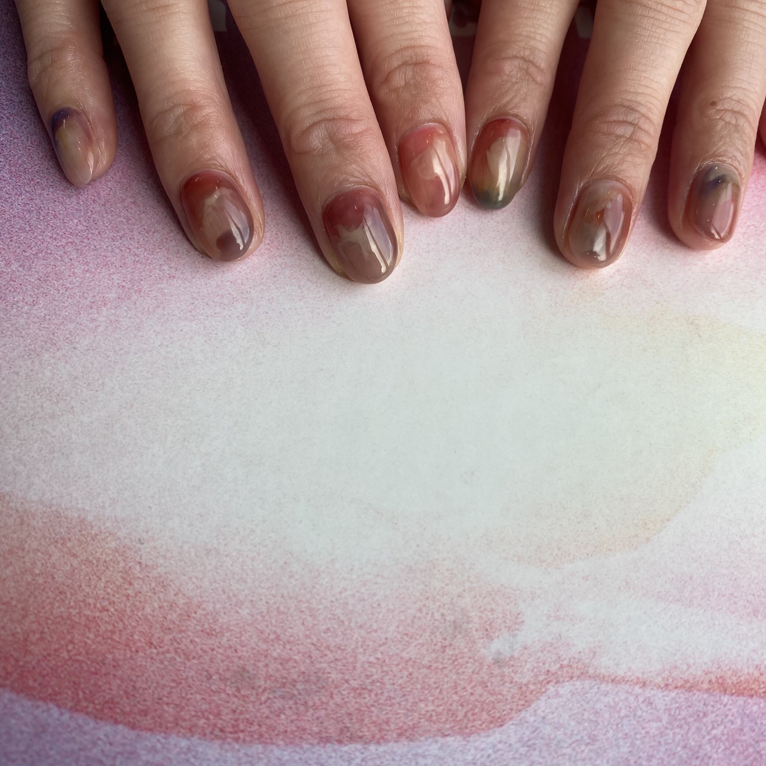 カラーグラデーションネイル