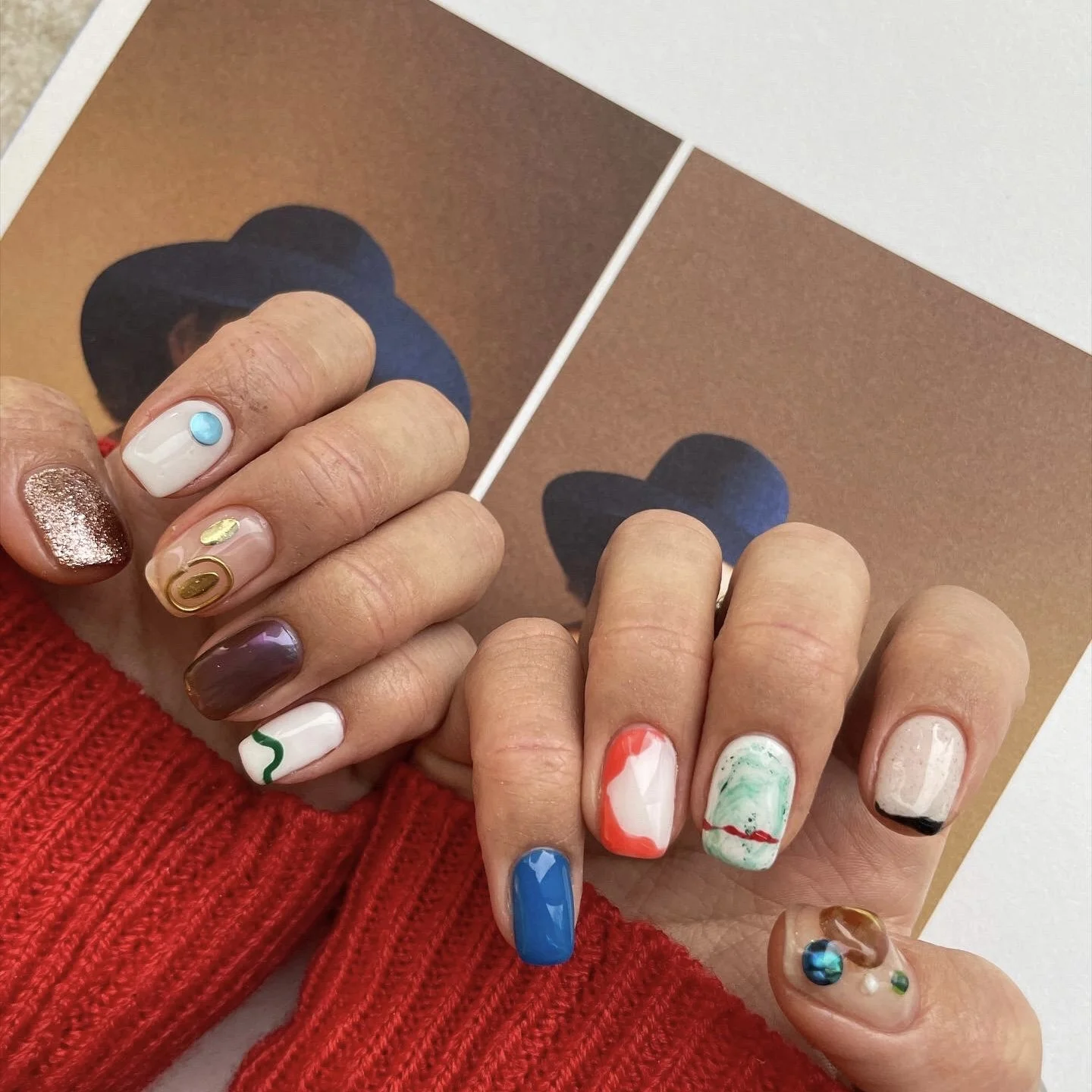 カラフルネイル