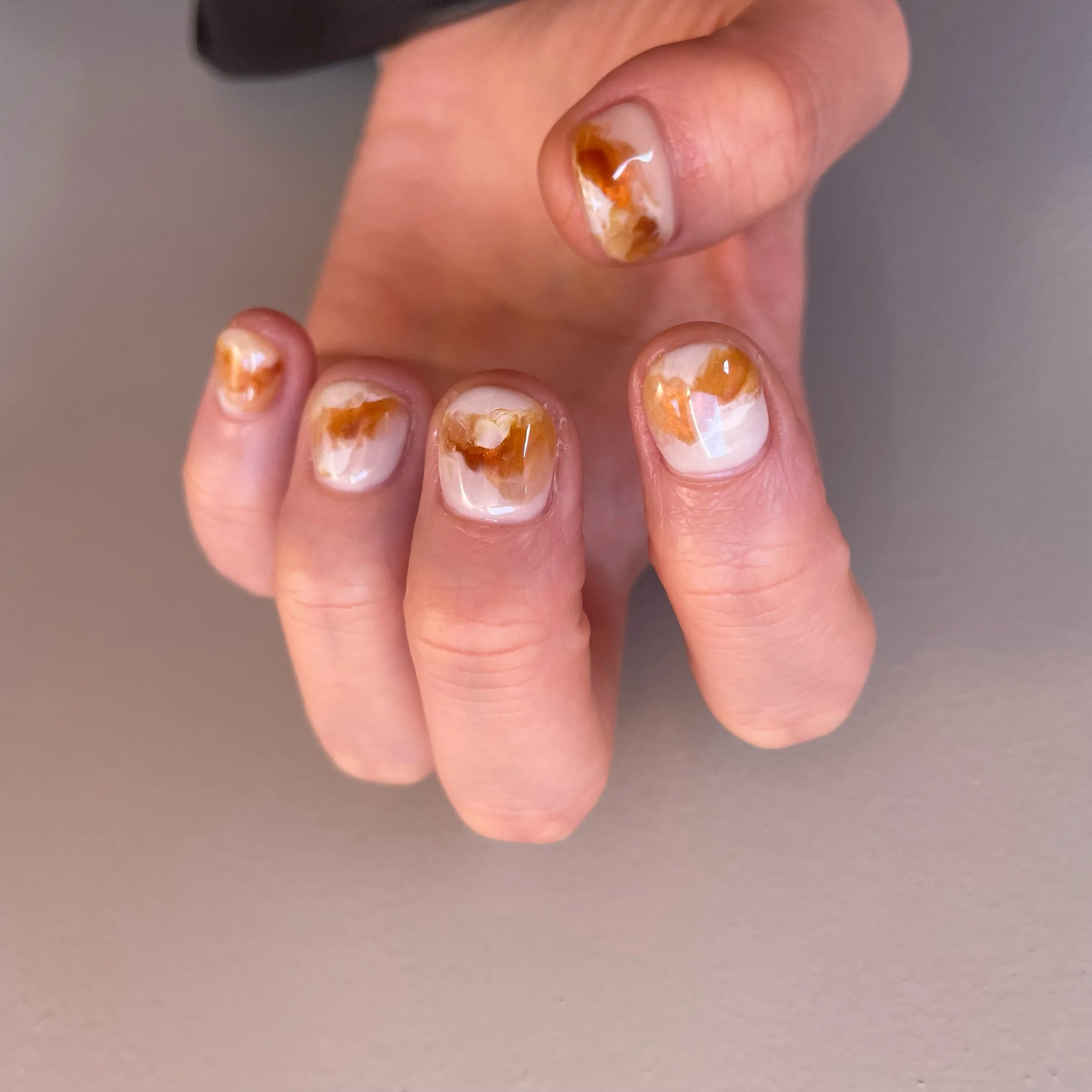 層のデザインネイル