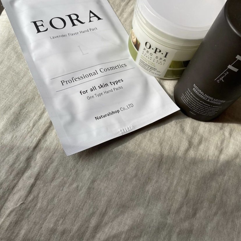 ネイルケアも一緒に