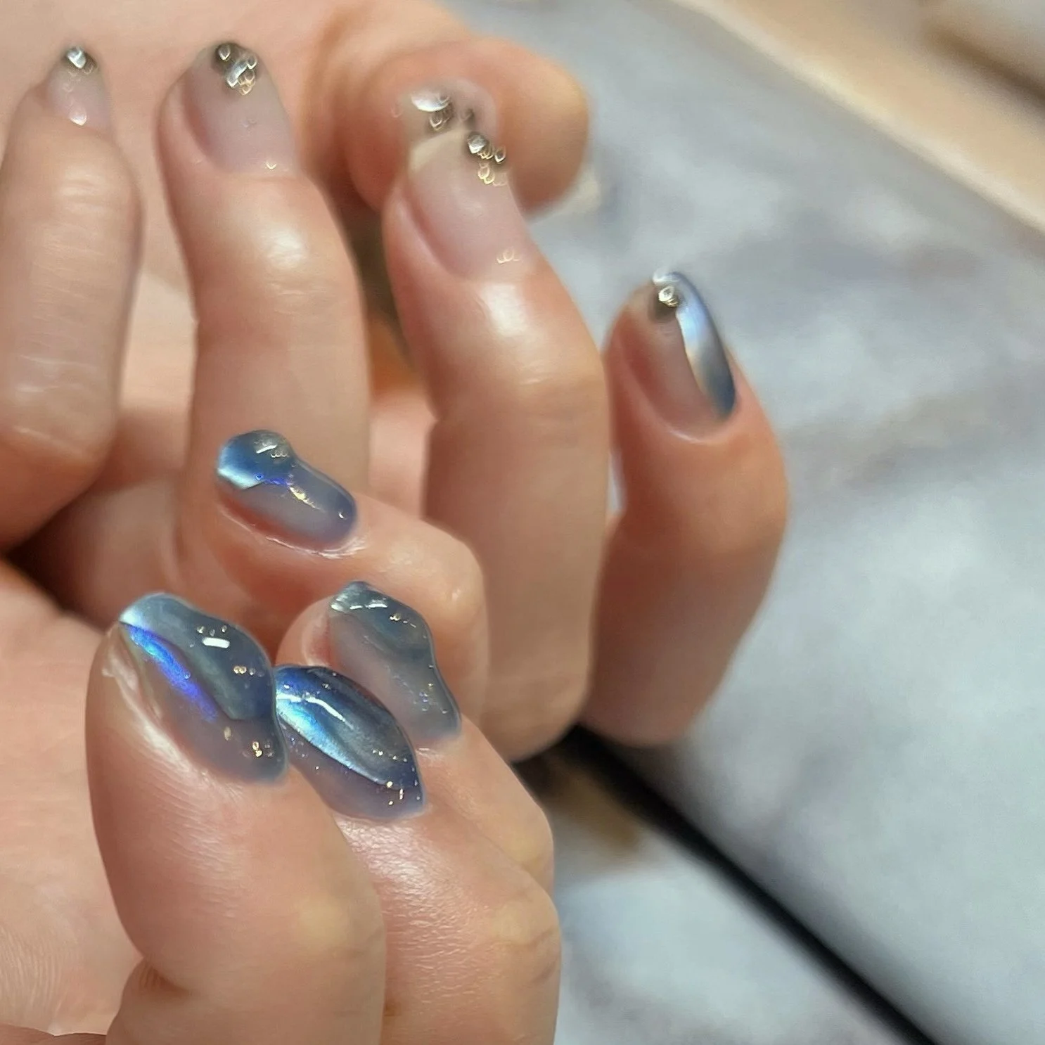 ぷっくり凹凸感