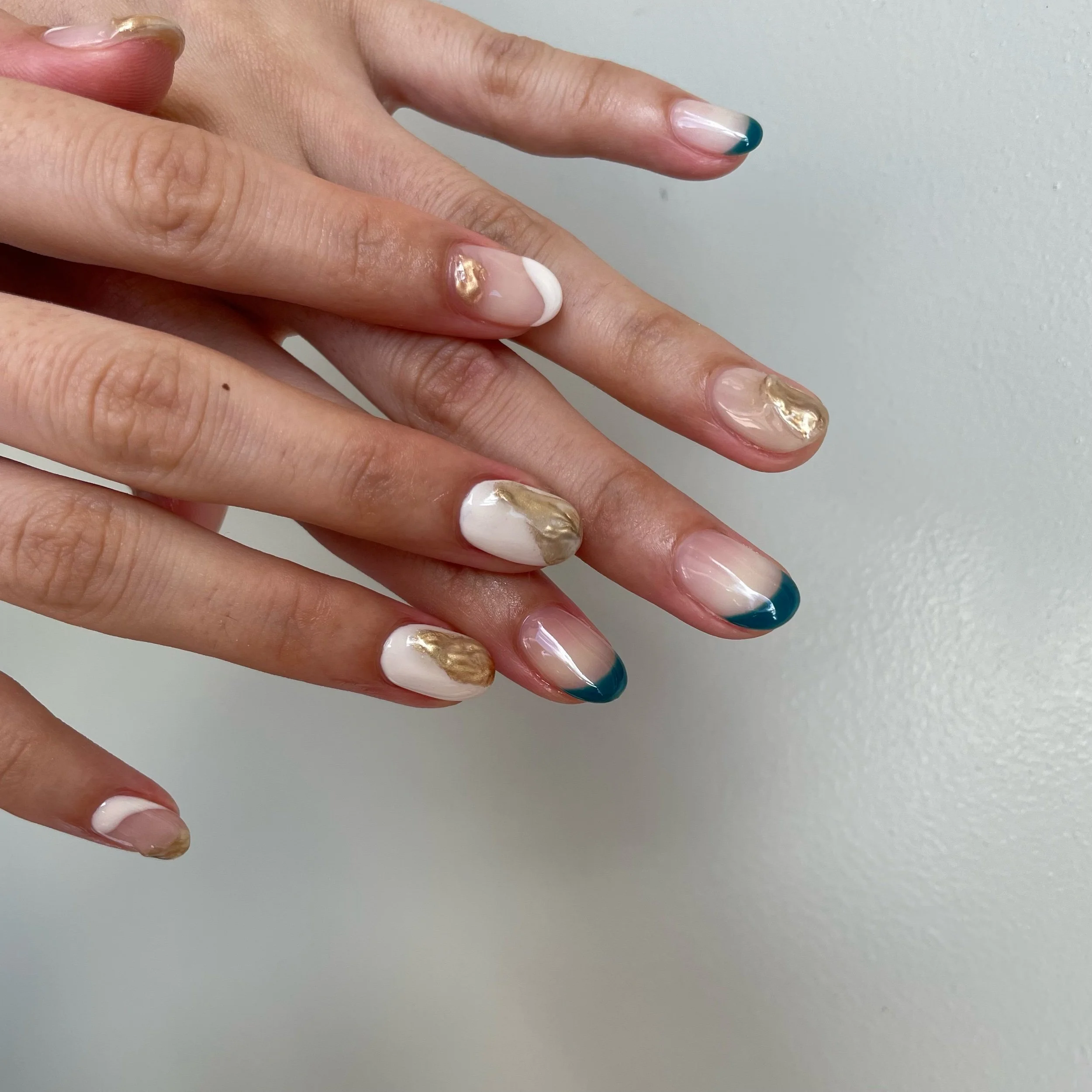 French design nail