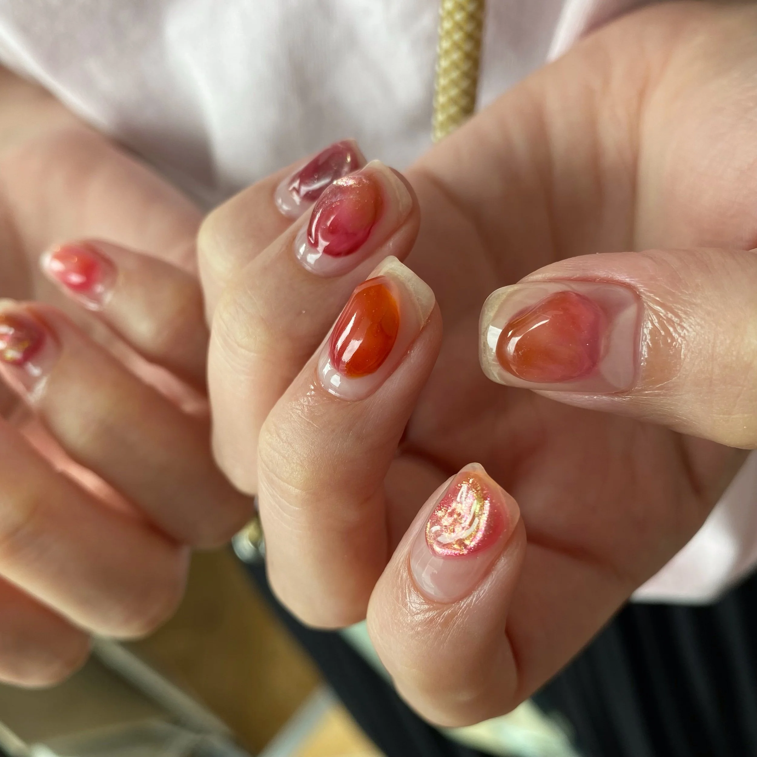 ぷっくりネイル