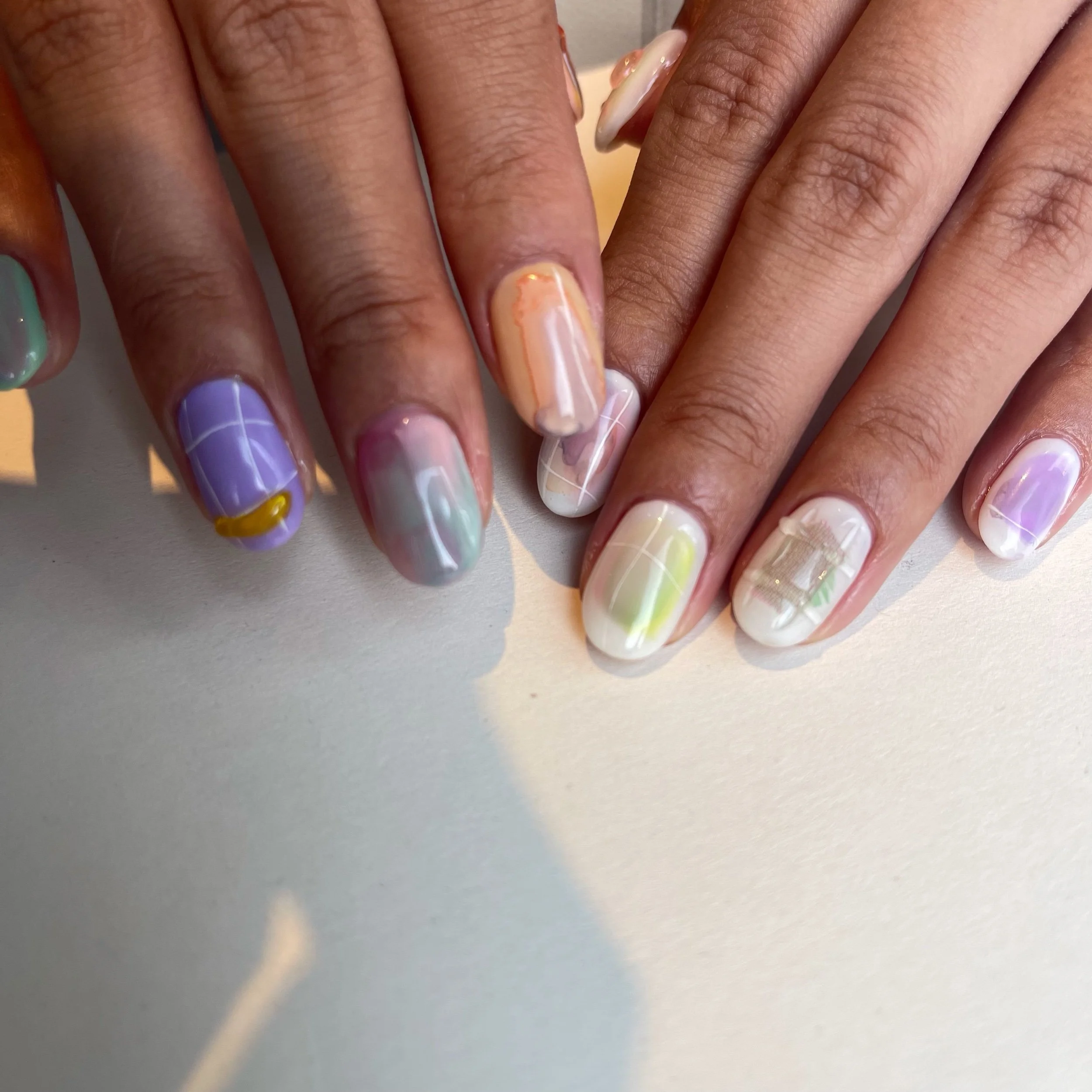 カラフルネイル