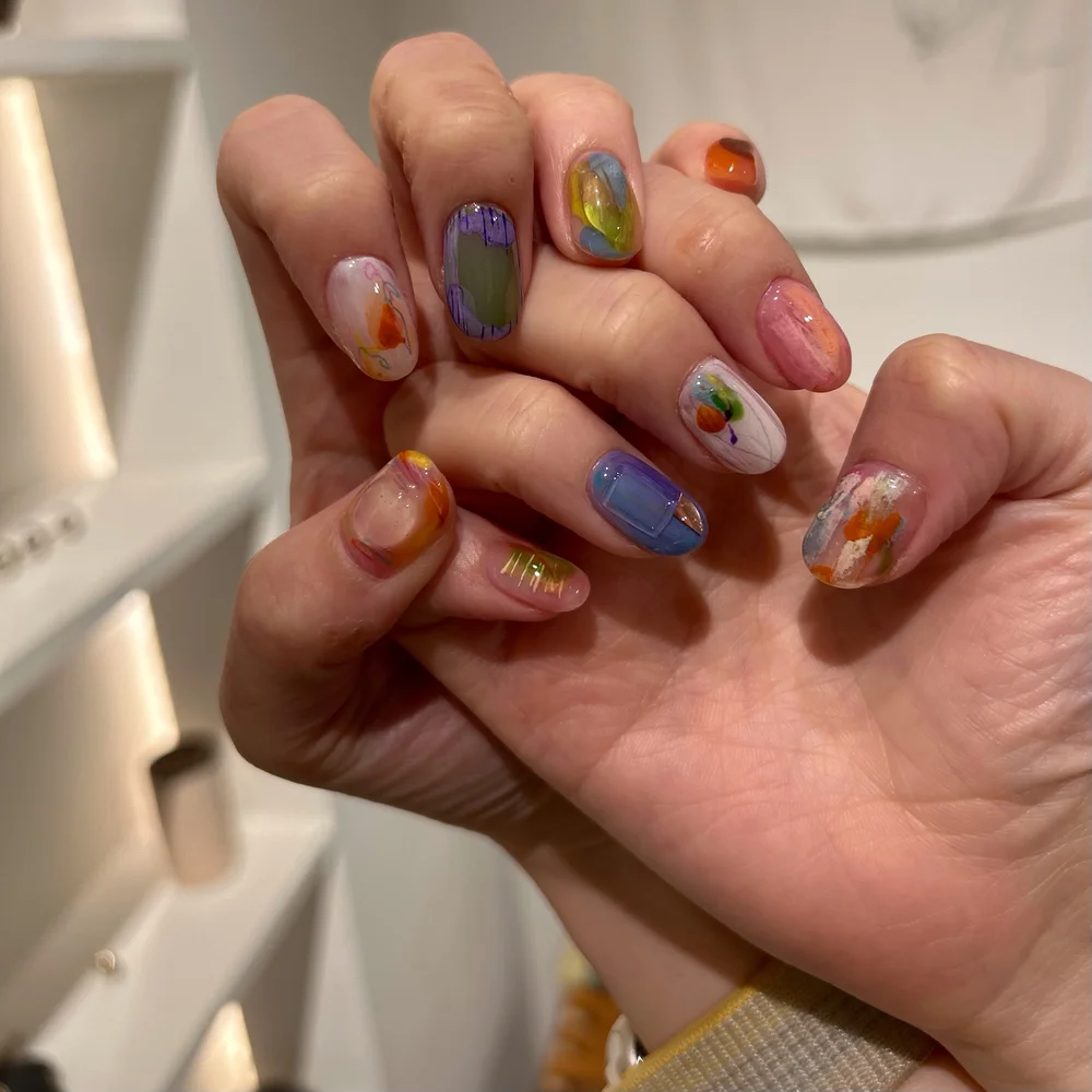 カラフルネイル — DLAW nail【ドロウ ネイル】原宿・表参道にある