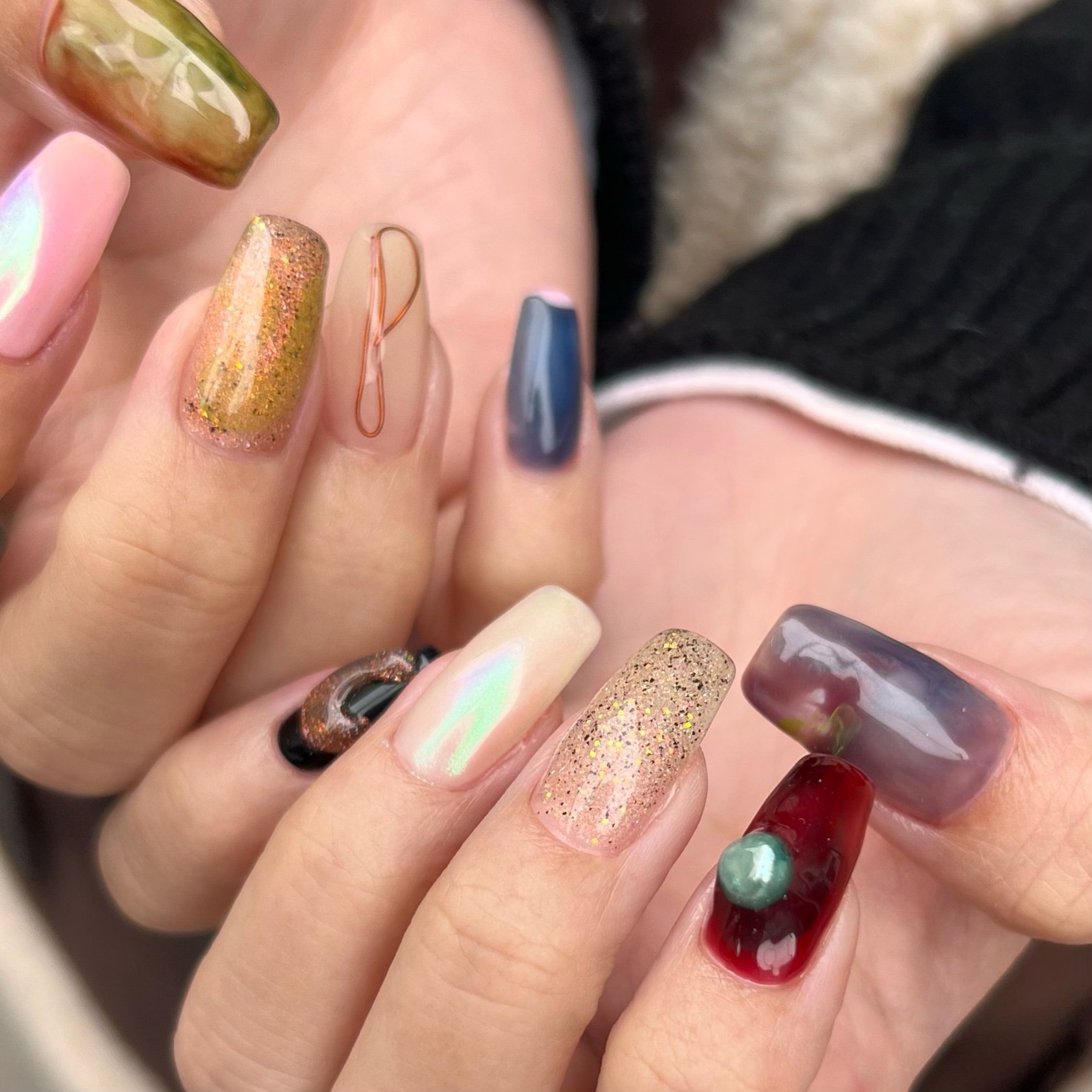 カラフルネイル