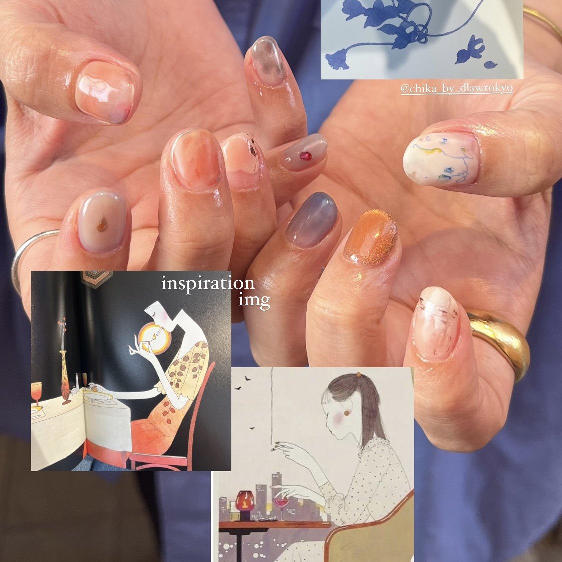 inspiration nail👩🏻‍🎨🎨