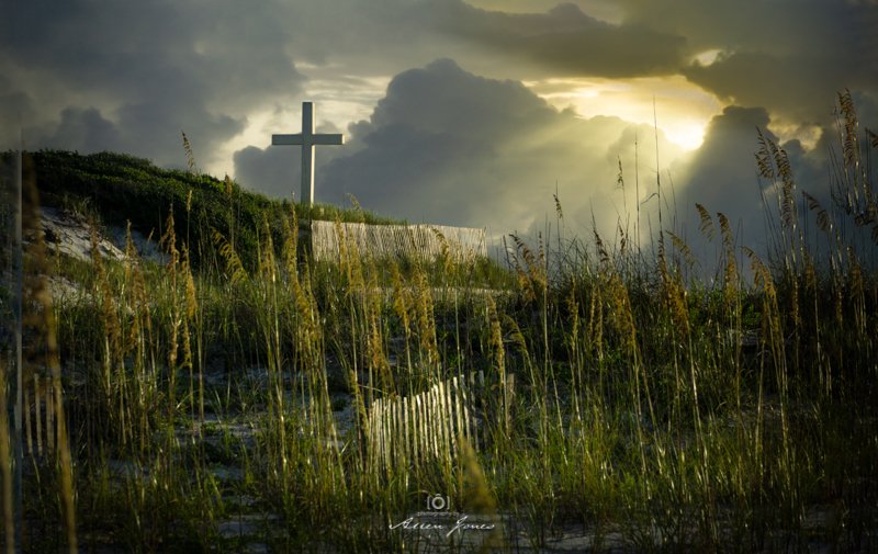 BACKSTORY - Beach Cross Sunrise