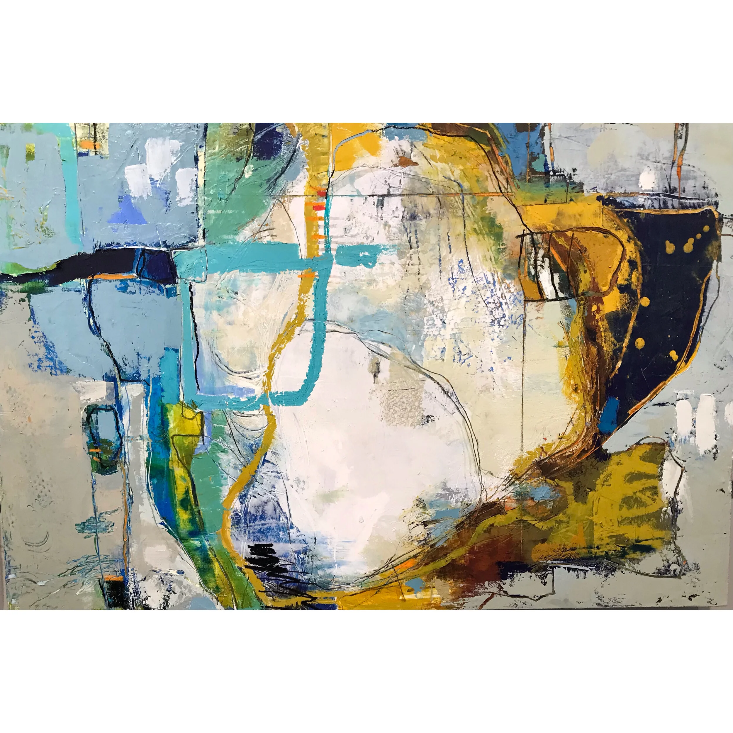 "Which Way is Up"  24" x 36" sold