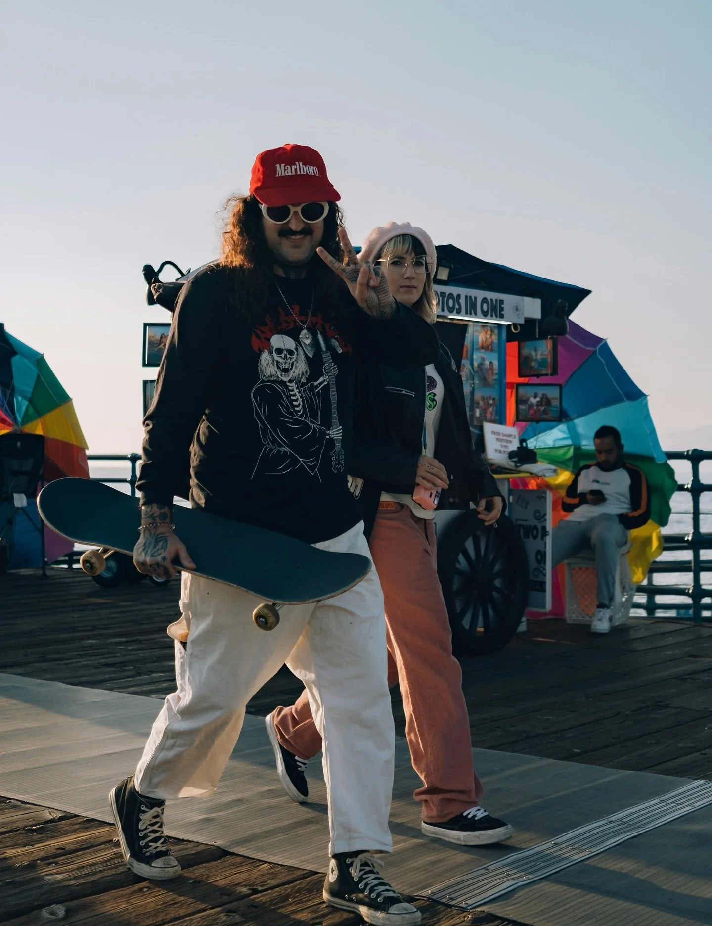 Making our way down the Pier like&hellip;✌🏼😎