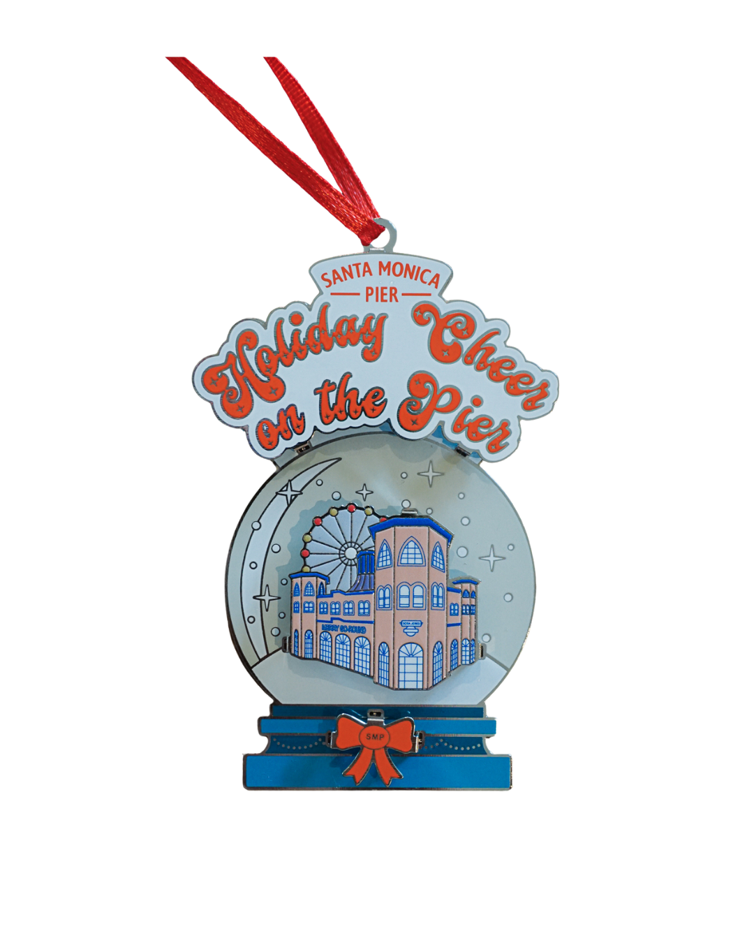 Holiday Cheer on the Pier Ornament