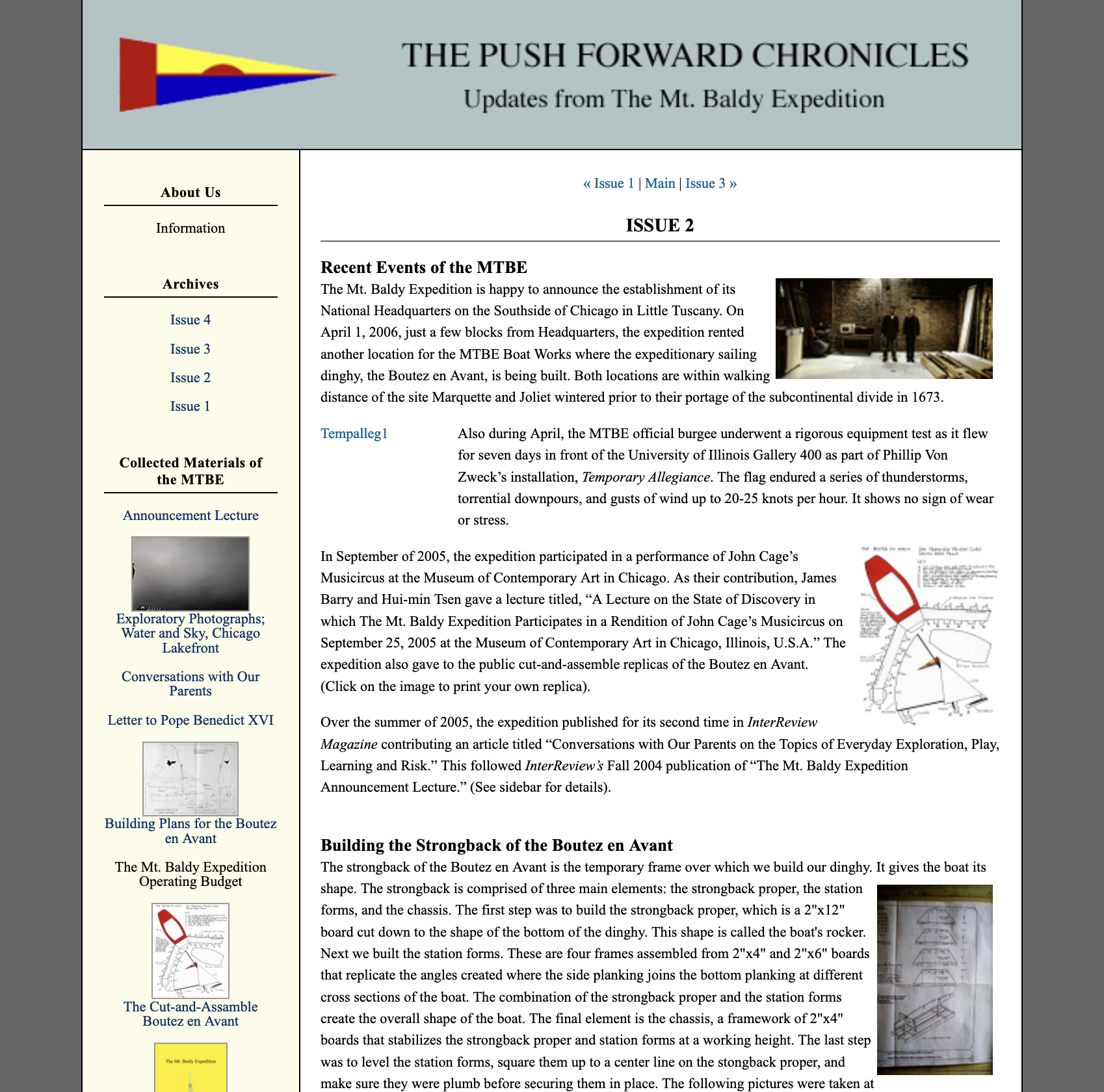 The Push Forward Chronicles, Issue 2
