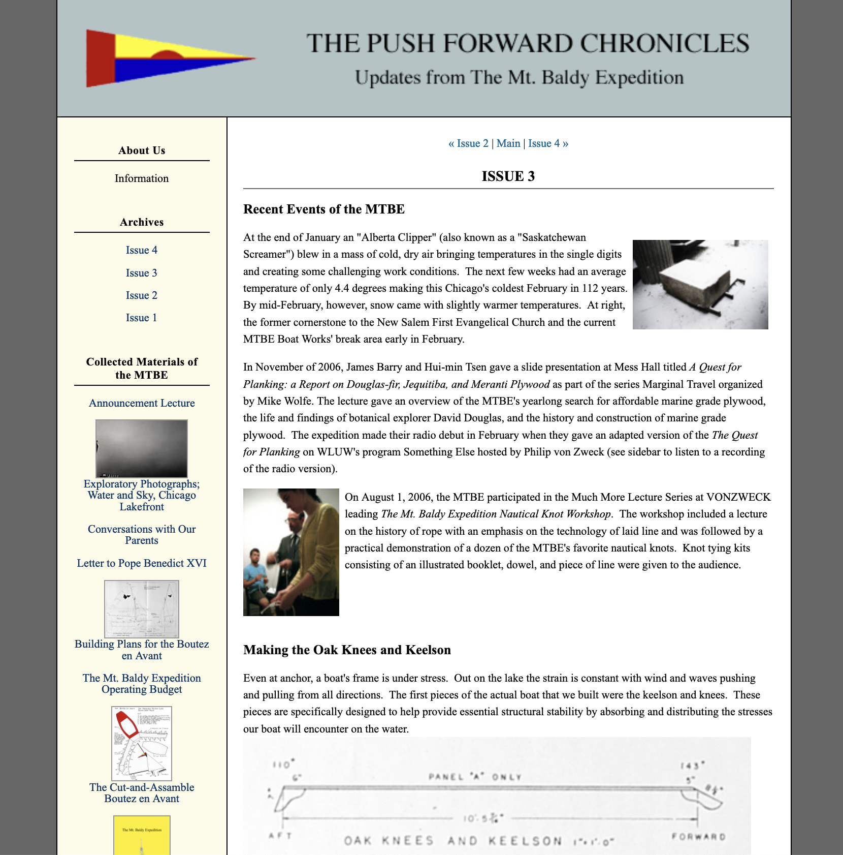 The Push Forward Chronicles, Issue 3