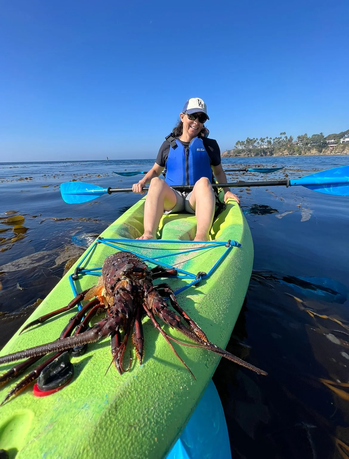 Lobsters and fun kayaking with Laguna Ethos.PNG