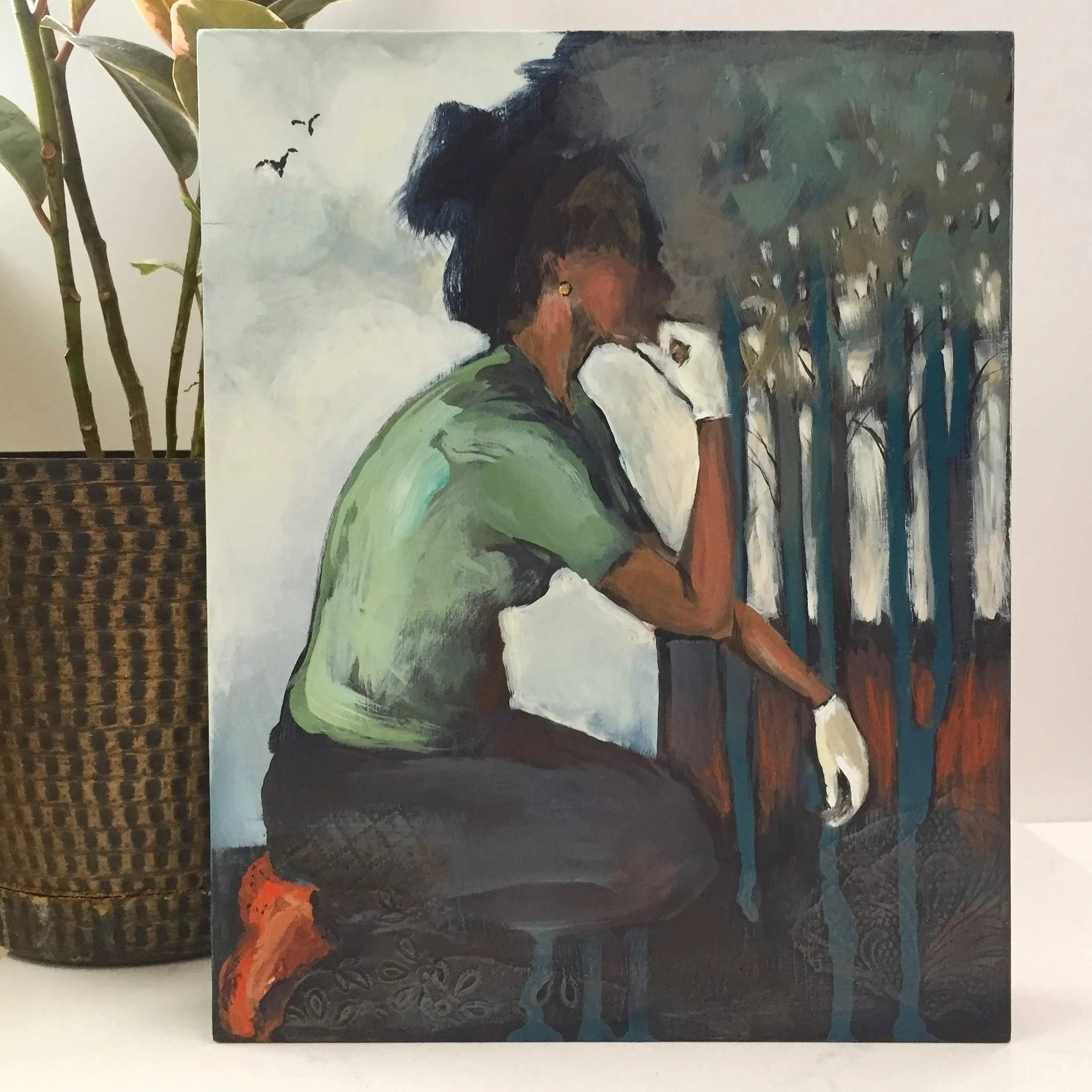 N I N E Y E A R S of Paintings...

Looking back at art from 2019!

I was having fun painting sophisticated ladies in muted tones.

Joined Open Canvas Gallery, a cooperative gallery near downtown SLO, started by @patharkness.slo.

First live painting 