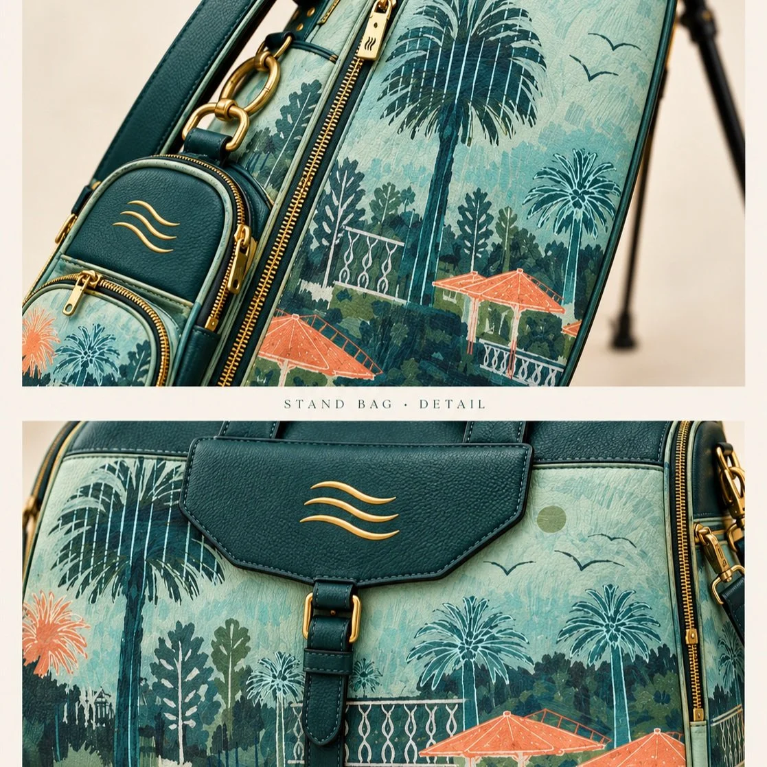 A closer look at the details: numbered 01 to 10, finished by hand, and made to order for early February delivery. If you've ever wanted to carry my art with you, from the first tee to the weekend away, this is it. Link in bio. #HollyBeals #CoastalArt
