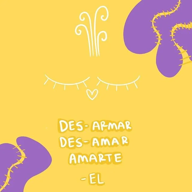 Des- Armar, Des - Amar, AMARTE -El
.
.
.
#ellaelnadie