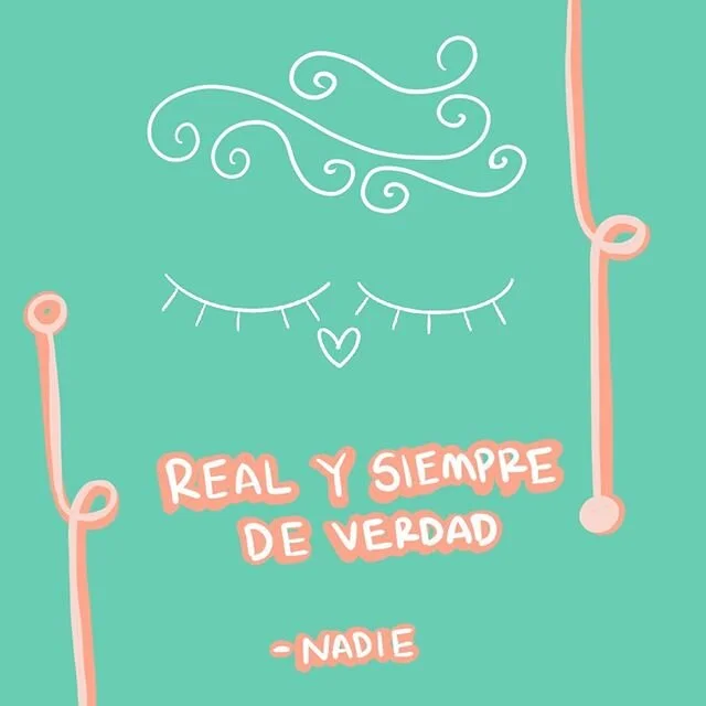 AS&Iacute; DE SIMPLE: Real y Siempre de verdad
-Nadie .
.
.
#ellaelnadie #quotes #frases #ilustracion #amorpuro