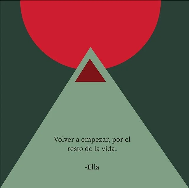 Volver a empezar,  por el resto de la vida. -Ella