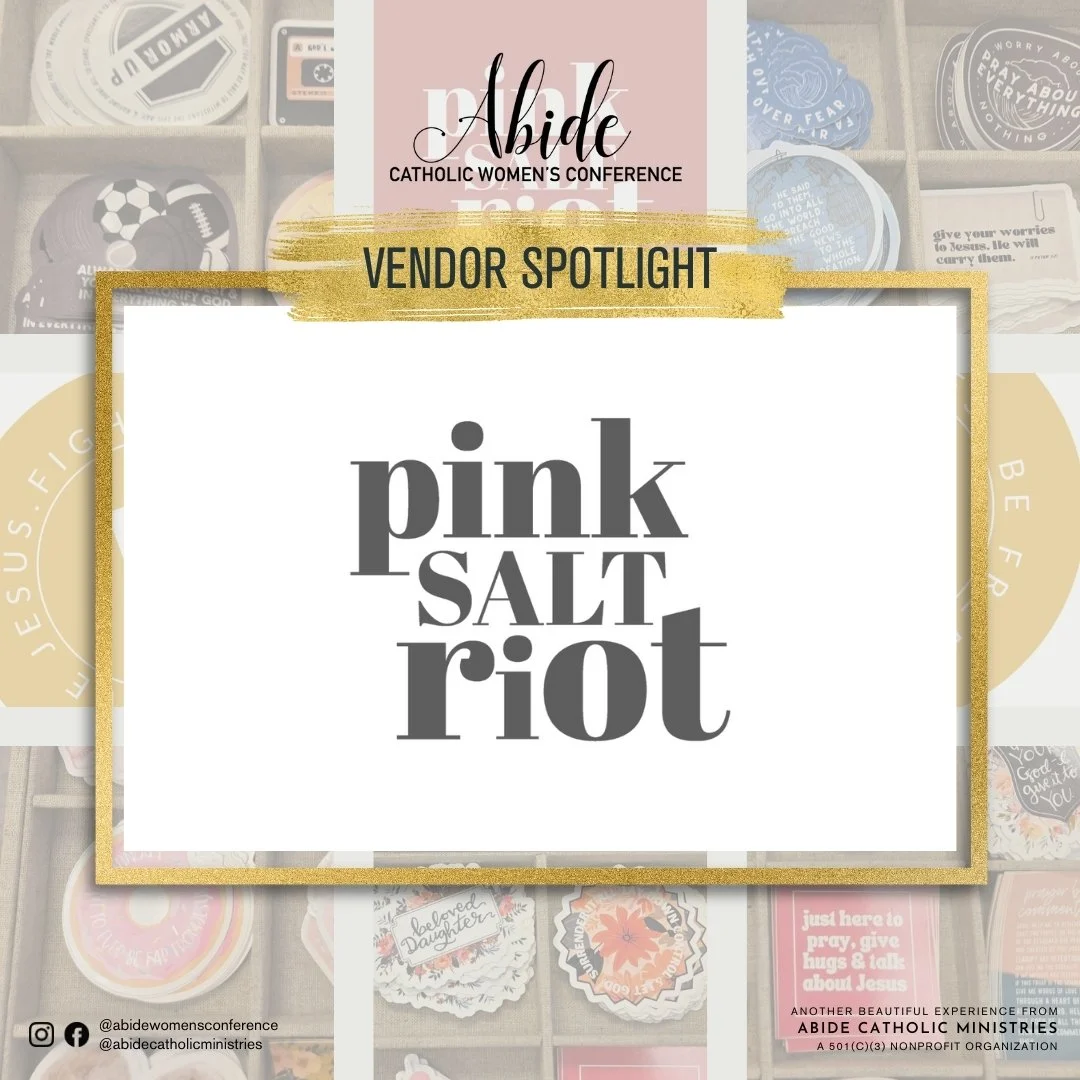 ✨ VENDOR SPOTLIGHT: We&rsquo;re excited to welcome @pinksalt.riot to Abide 2026!

Pink Salt Riot creates meaningful Christian jewelry and gifts designed to inspire faith and joy in everyday life. From wearable reminders of God&rsquo;s love to thought