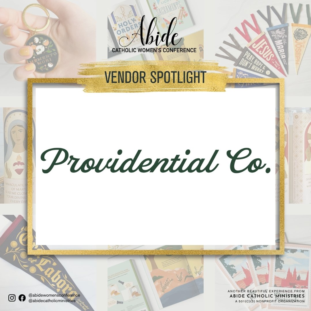 ✨ VENDOR SPOTLIGHT: We&rsquo;re excited to welcome @providential.co to Abide 2026!

Providential Co. is a small studio founded by designer/illustrator Tricia Dugat to glorify God and spread the Good News. Their offerings include vibrant paper goods, 