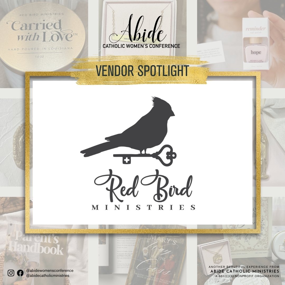 ✨ VENDOR SPOTLIGHT: We&rsquo;re excited to welcome @redbirdministriesinc  to Abide 2026!

Red Bird Ministries serves ordinary families who have been given an extraordinary cross to carry. They are an organization that systematically guides individual