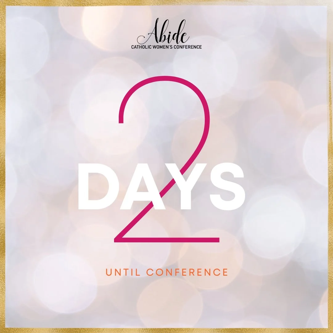 ✨ 2 Days Until Abide ✨

It&rsquo;s almost time.

Two days until the doors open, the coffee brews, and hearts begin to soften to what the Lord desires to do.

Come ready. Come expectant.

#abideinhim2026 #abidewomensconference 
#Abide2026