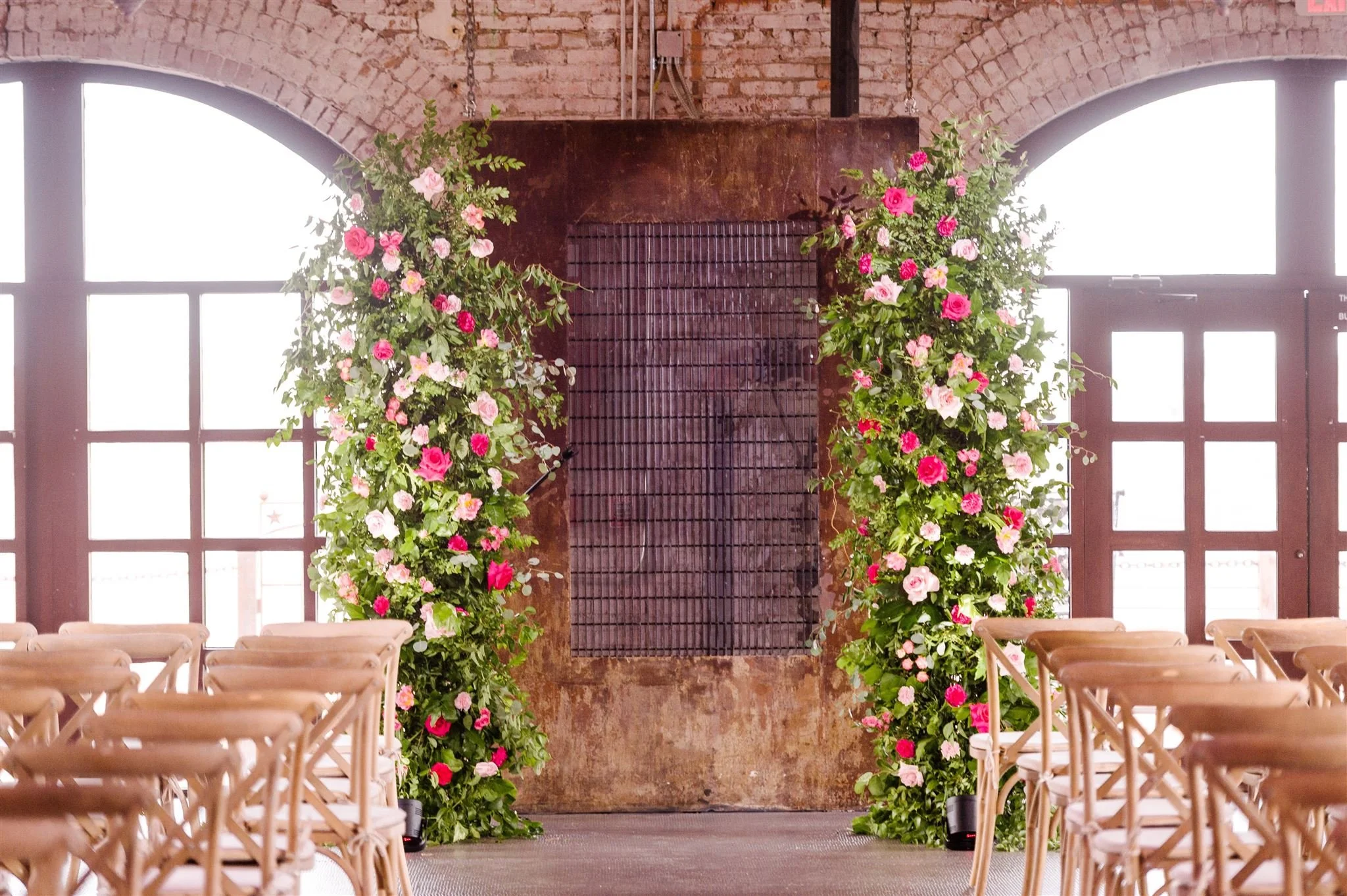 Pink Cermony Backdrop