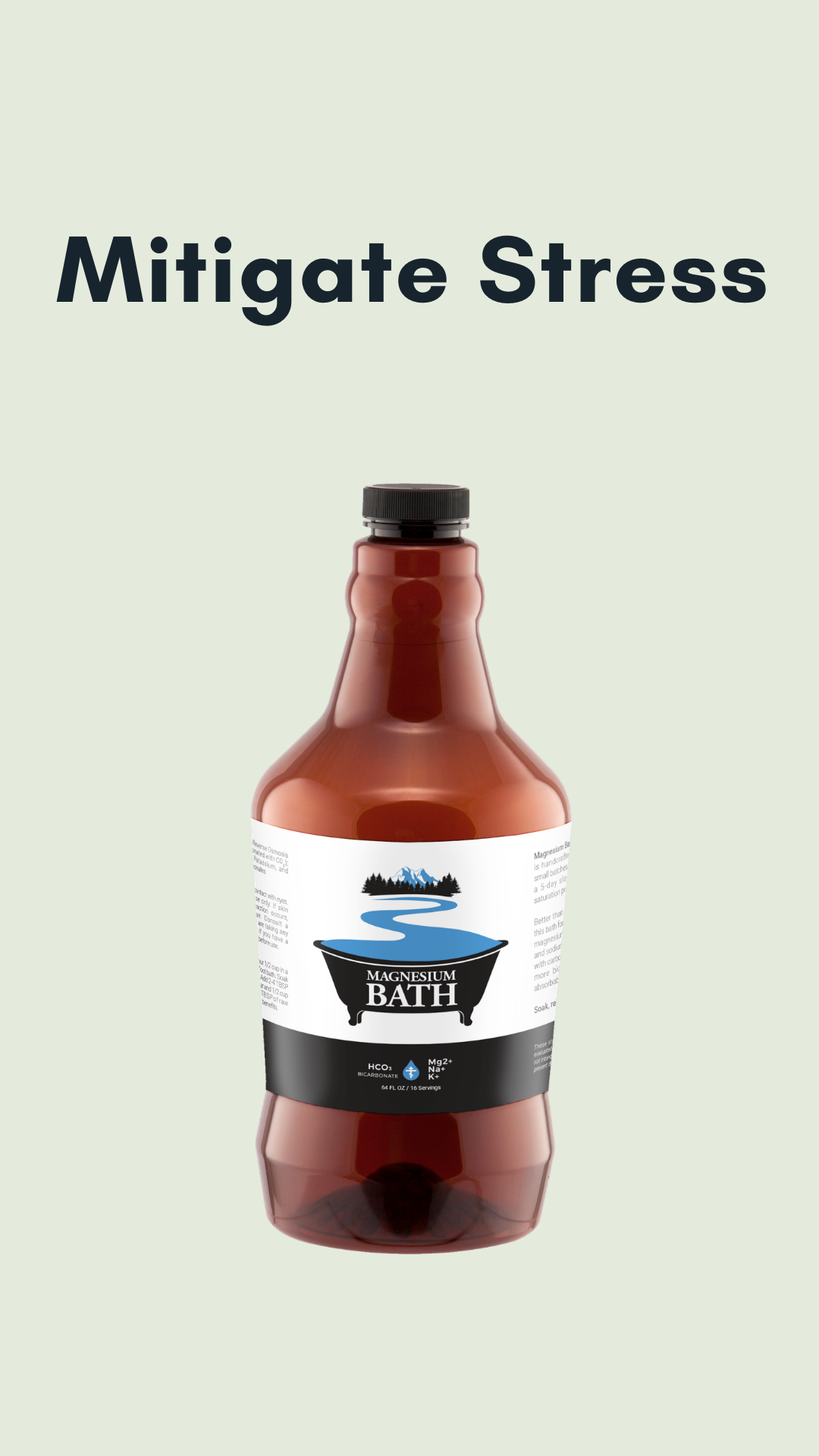 Mitigate stress magnesium bath
