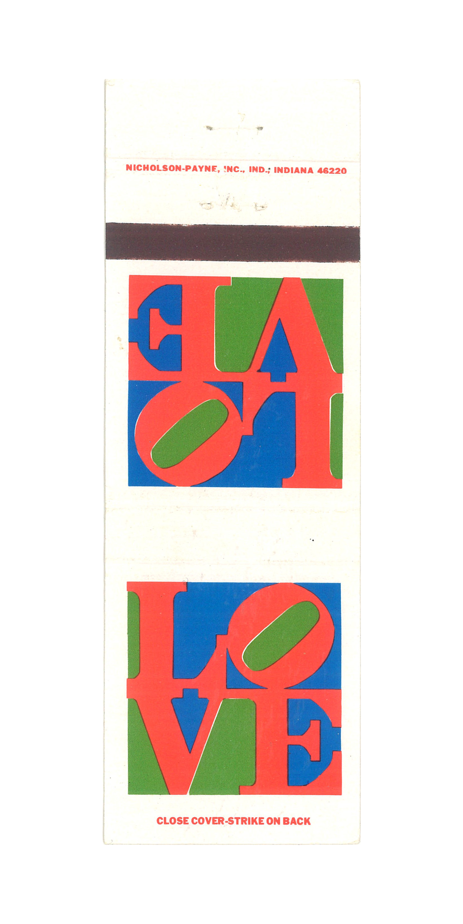 Robert Indiana Matchbook.png