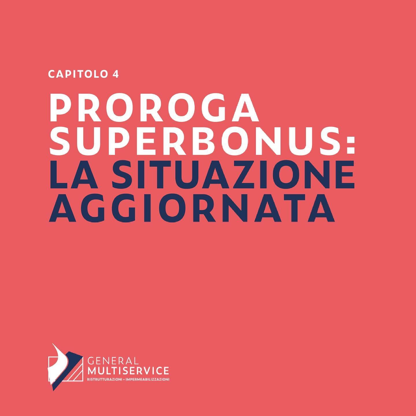 Se pensi di non essere pi&ugrave; in tempo per iniziare il progetto di casa tua con l&rsquo;ausilio del Superbonus, ti consigliamo di dare uno sguardo a questo riepilogo, appena aggiornato, sulle proroghe confermate per il Superbonus. Probabilmente n