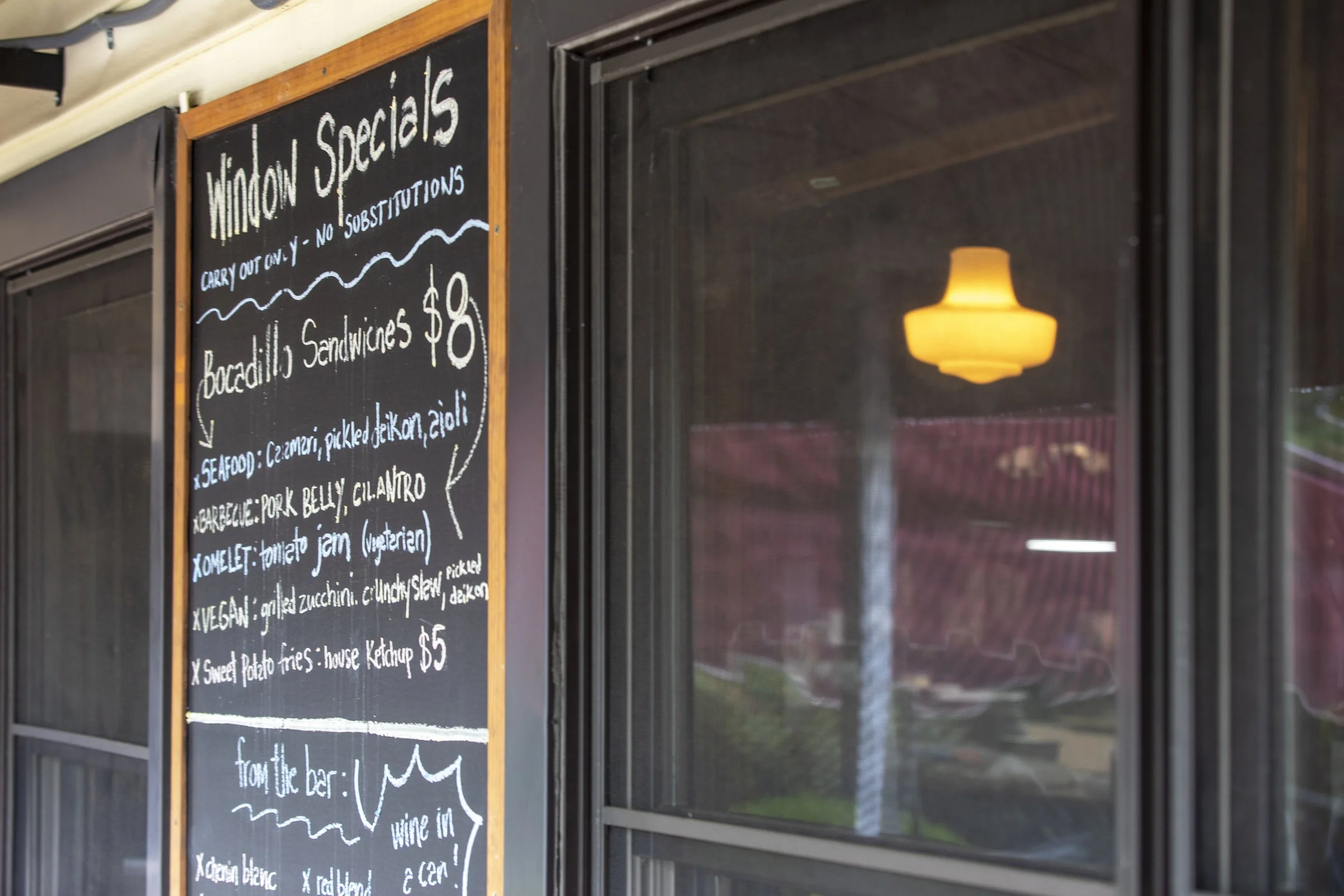 walk up window specials