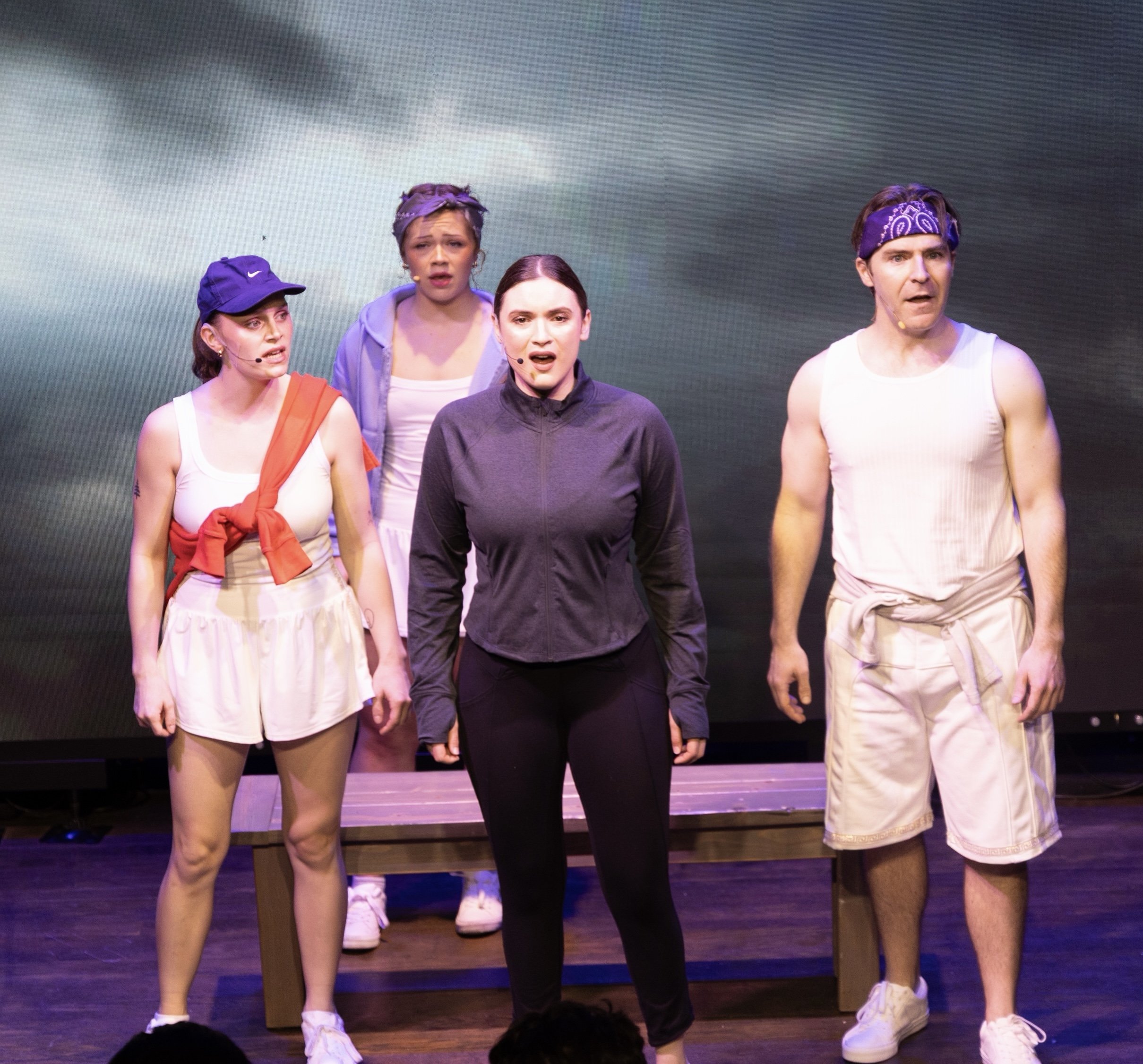 Amilia in the off-Broadway musical "The Spirit of the Game: The Ultimate Musical" at Asylum NYC. May 2026.
