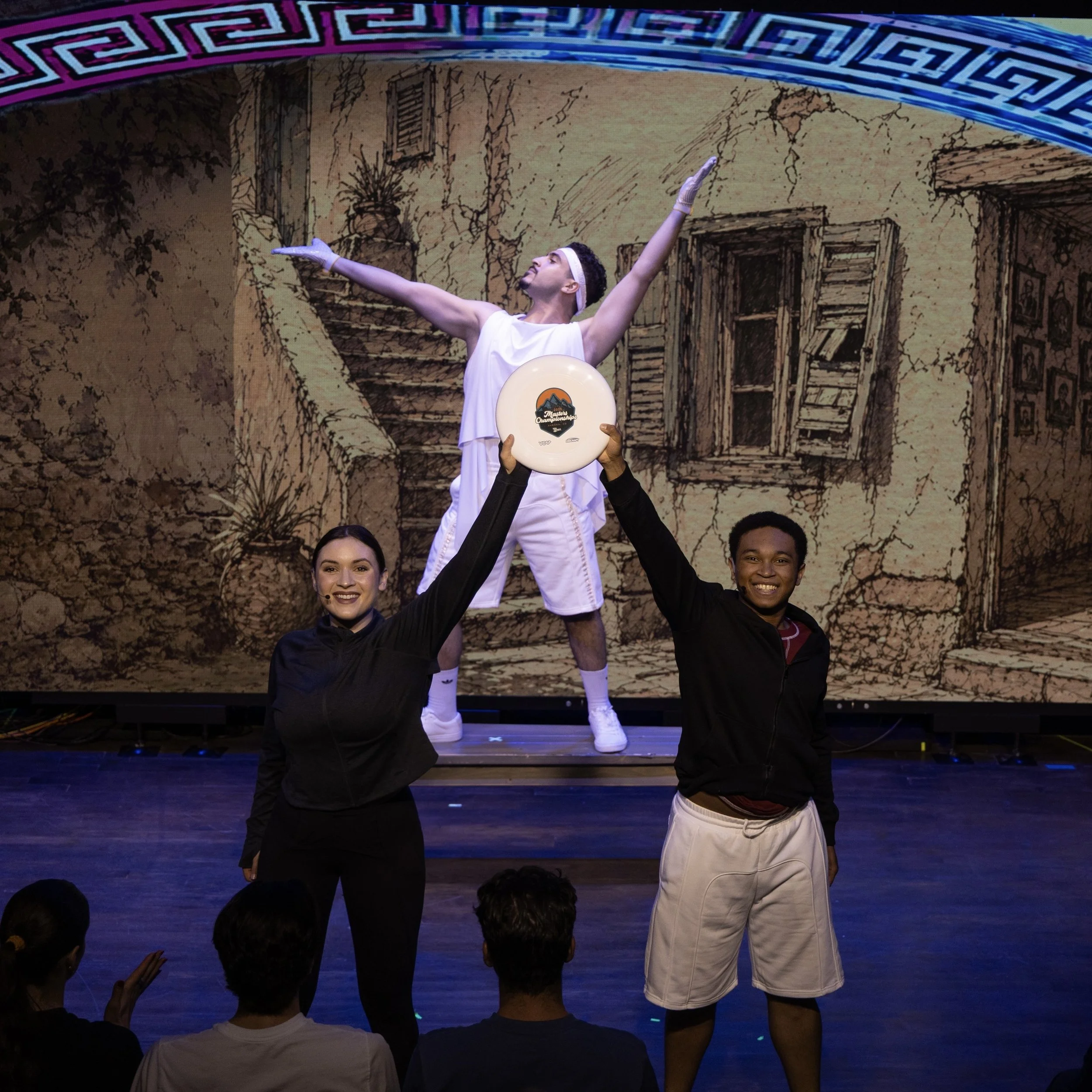 Amilia in the off-Broadway musical "The Spirit of the Game: The Ultimate Musical" at Asylum NYC. May 2026.