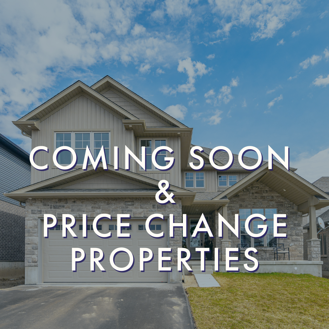 First Coming Soon &amp; Price Change Properties of 2023!