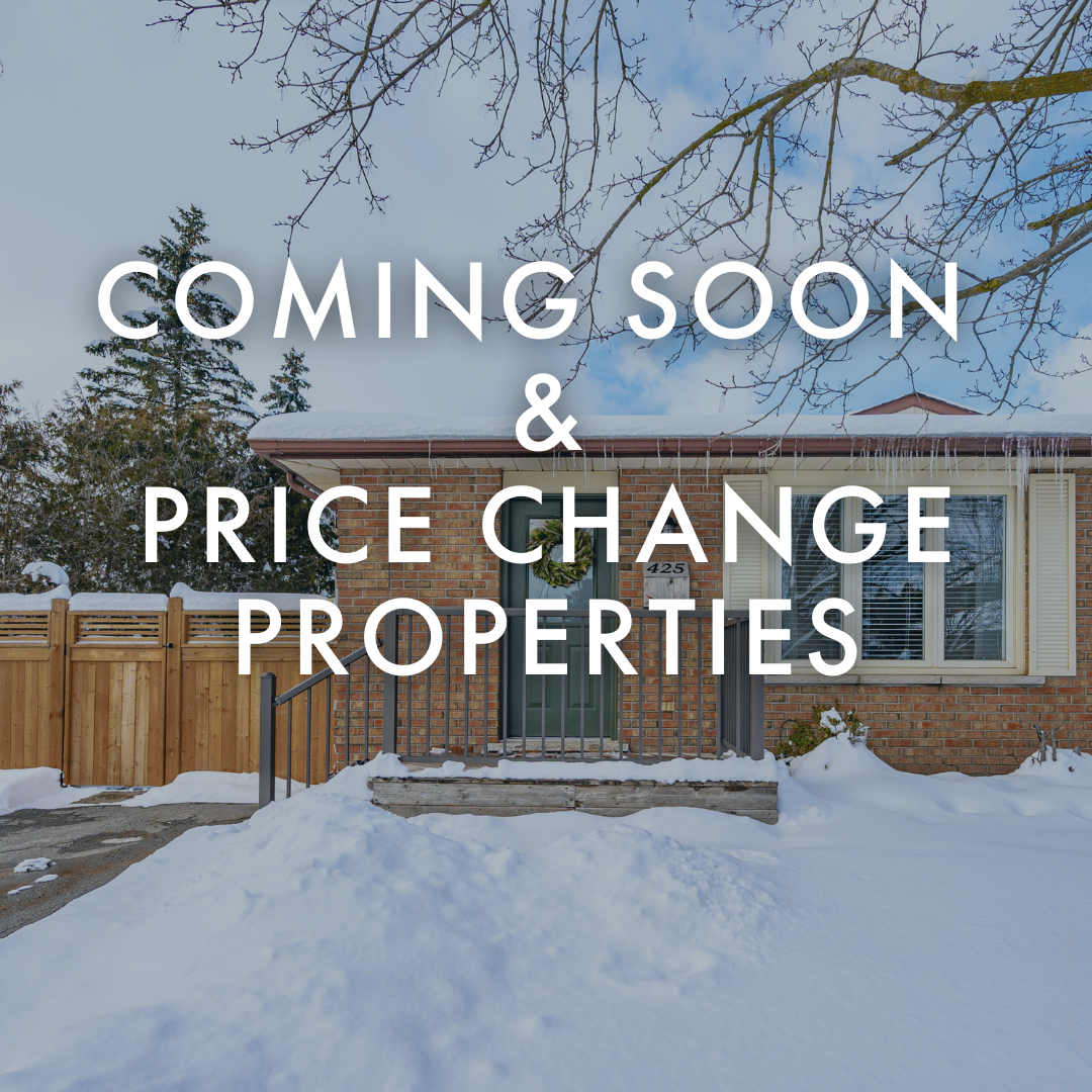 Coming Soon Properties!